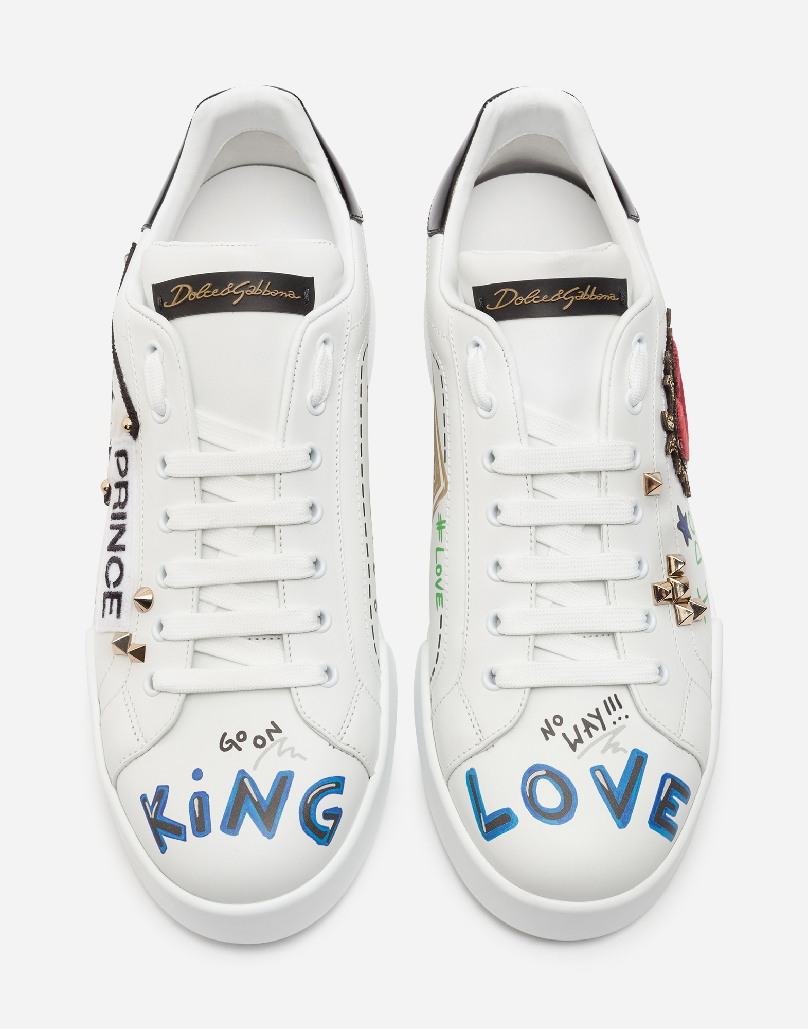 dolce & gabbana king of love sneakers