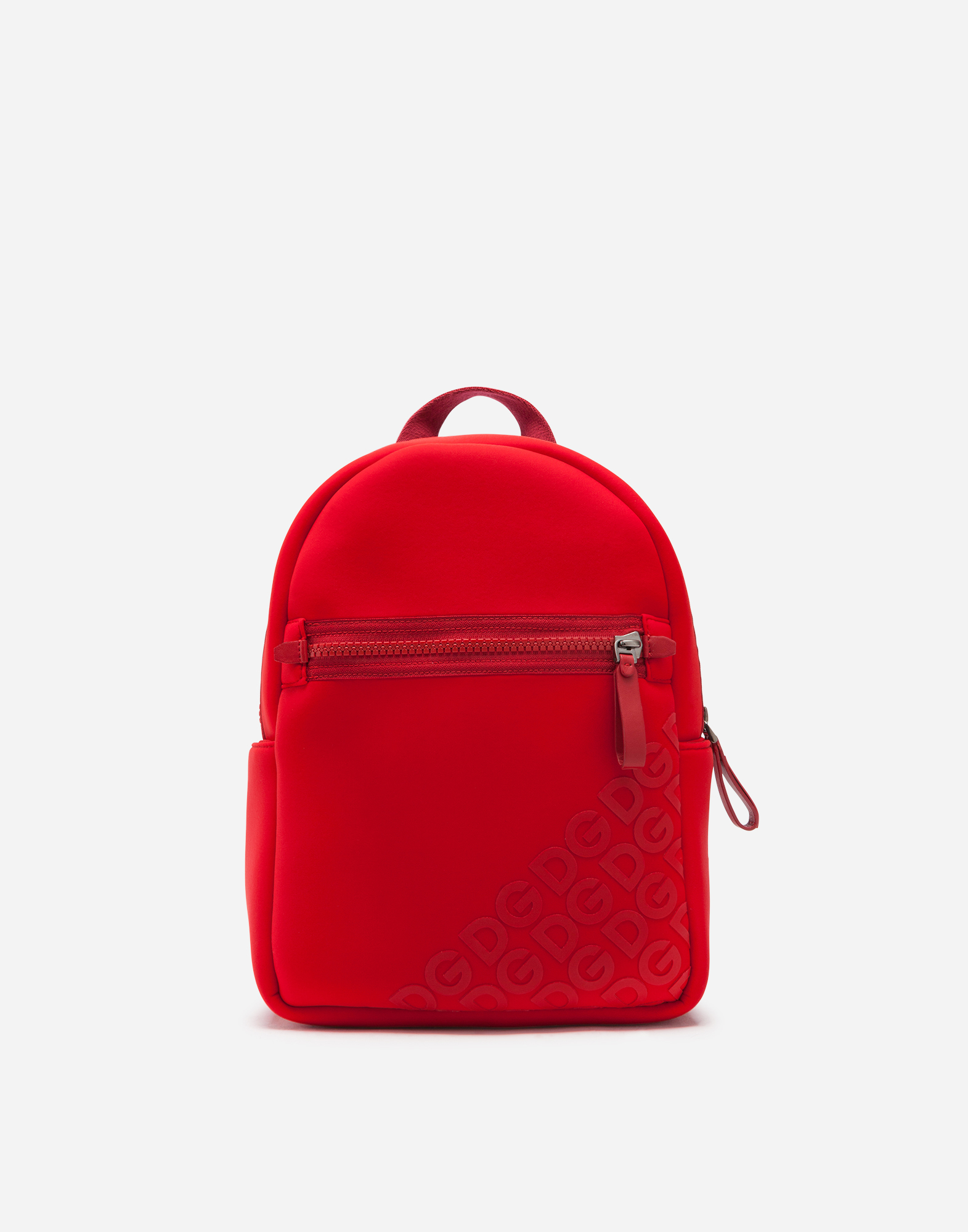 DOLCE & GABBANA Neoprene backpack with rubberized logo