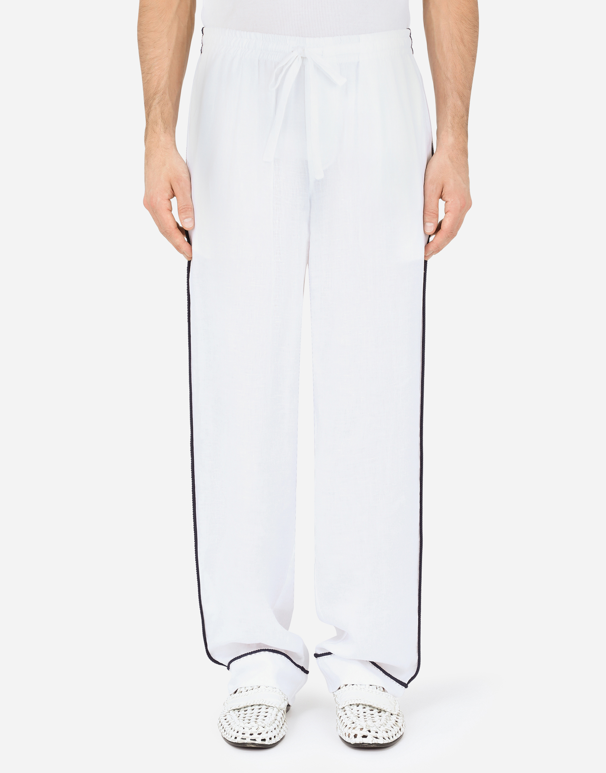 Dolce & Gabbana Linen Pajama Pants