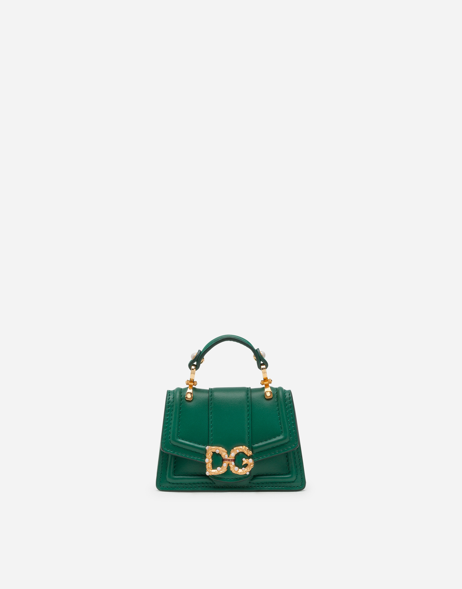 DG Amore micro bag in smooth calfskin