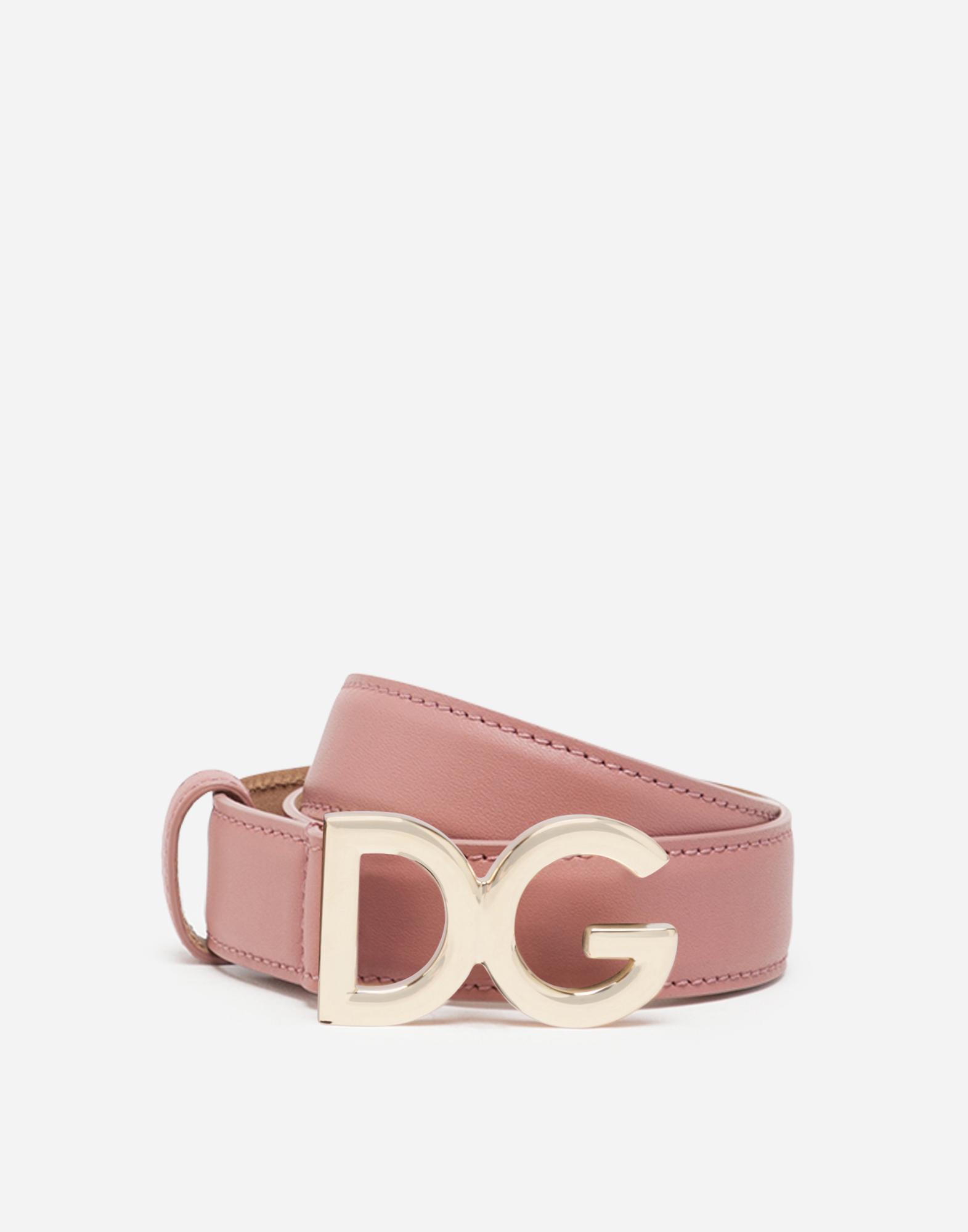 Dolce & Gabbana Dauphine Calfskin Belt
