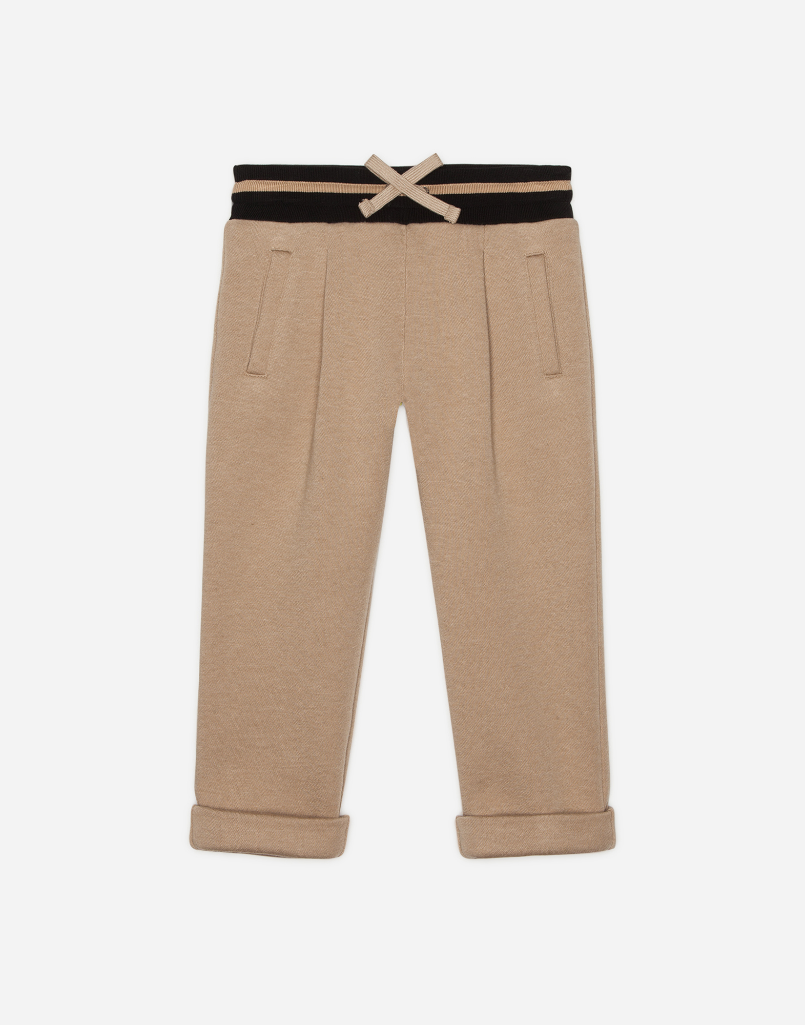Dolce & Gabbana Kids' Jersey Jogging Pants With Embroidery