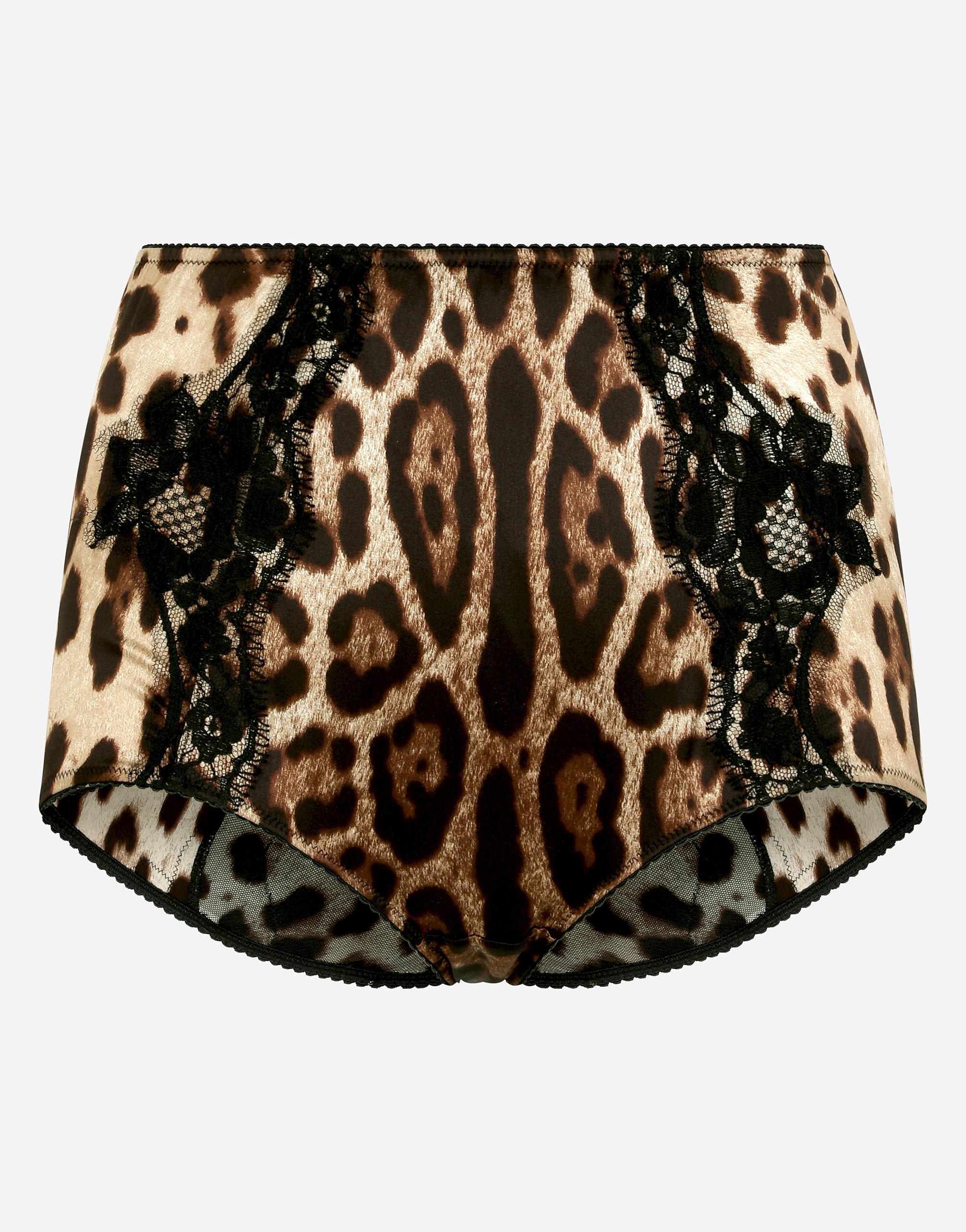 Dolce & Gabbana Leopard-print Cashmere Sweater In Animal Print