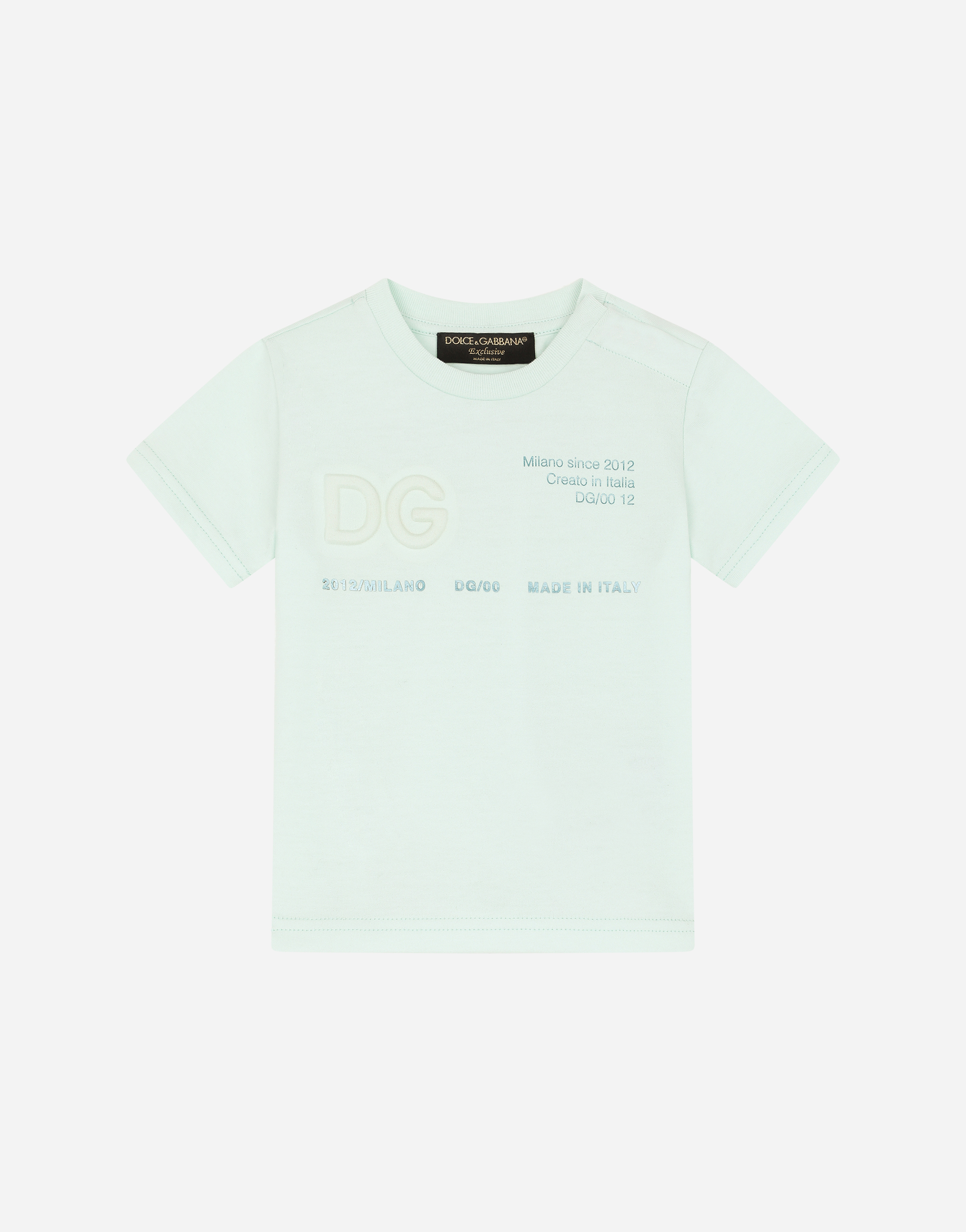 Dolce & Gabbana Kids' Jersey T-shirt With Dolce&gabbana Logo