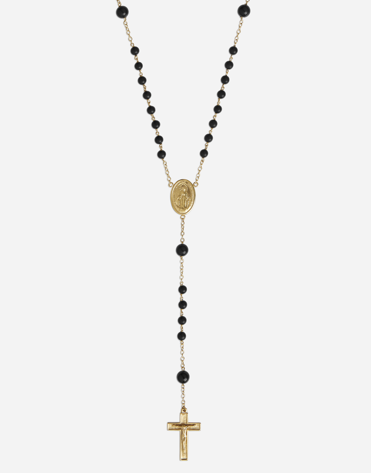 dolce gabbana rosary necklace