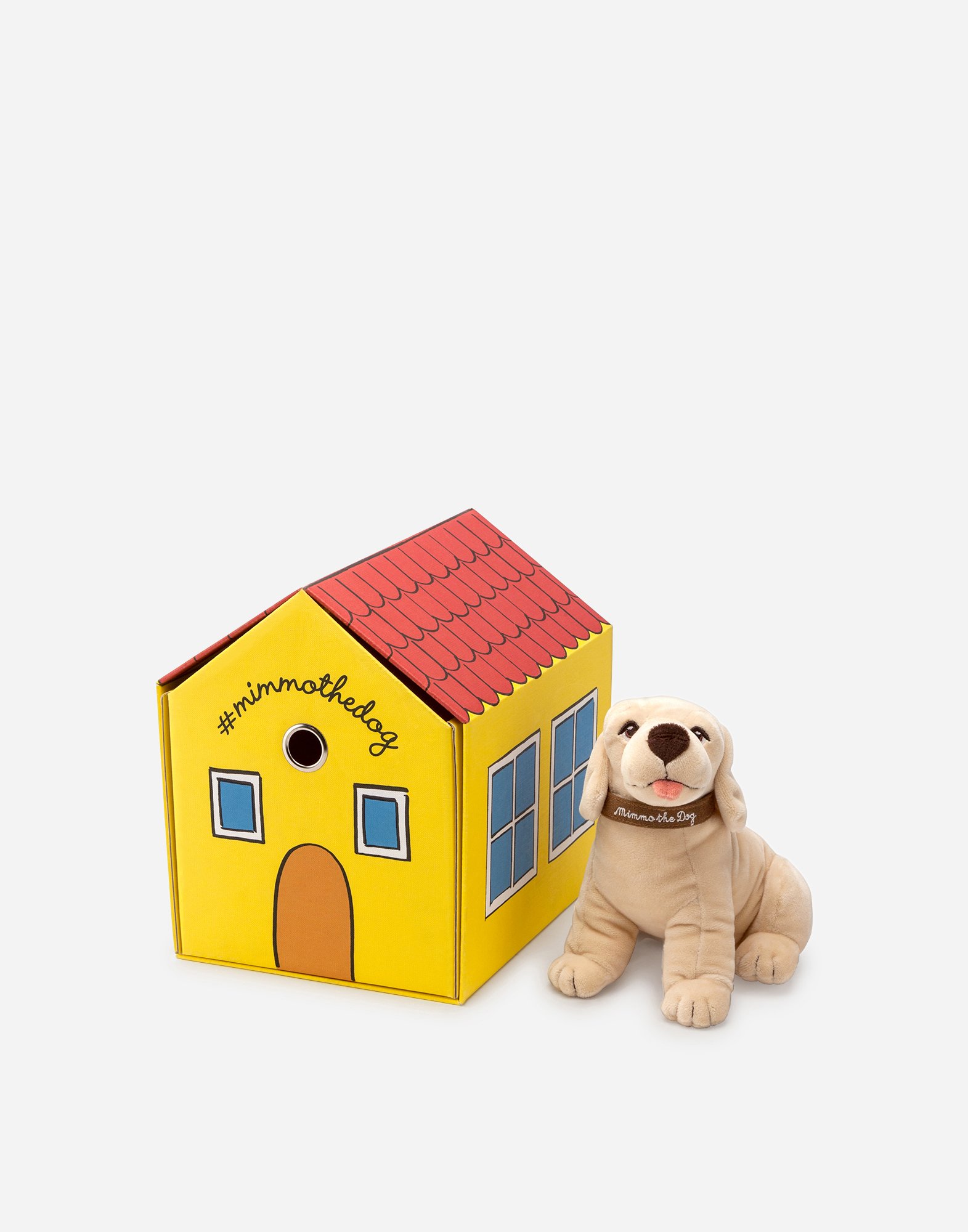 Dolce & Gabbana Babies' Mimmo The Dog Set And Kennel
