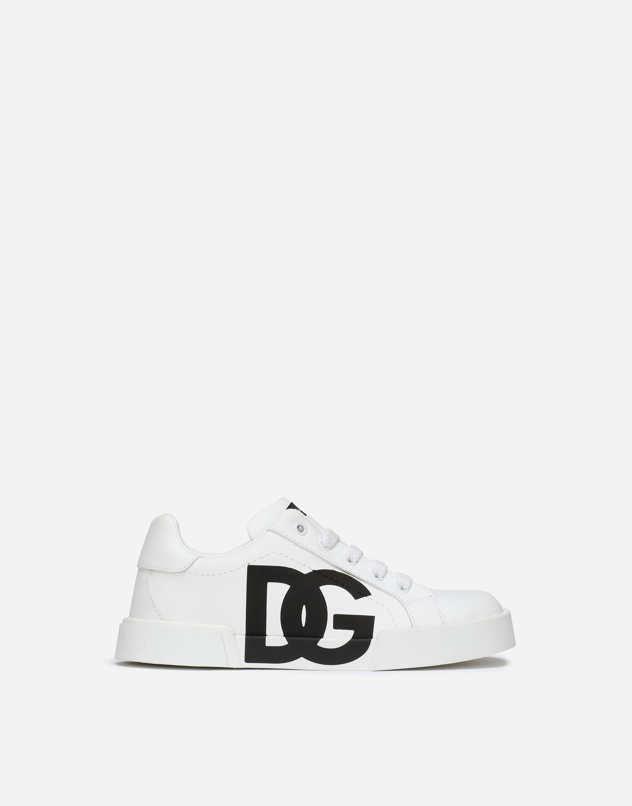 Portofino Light sneakers with DG logo in White