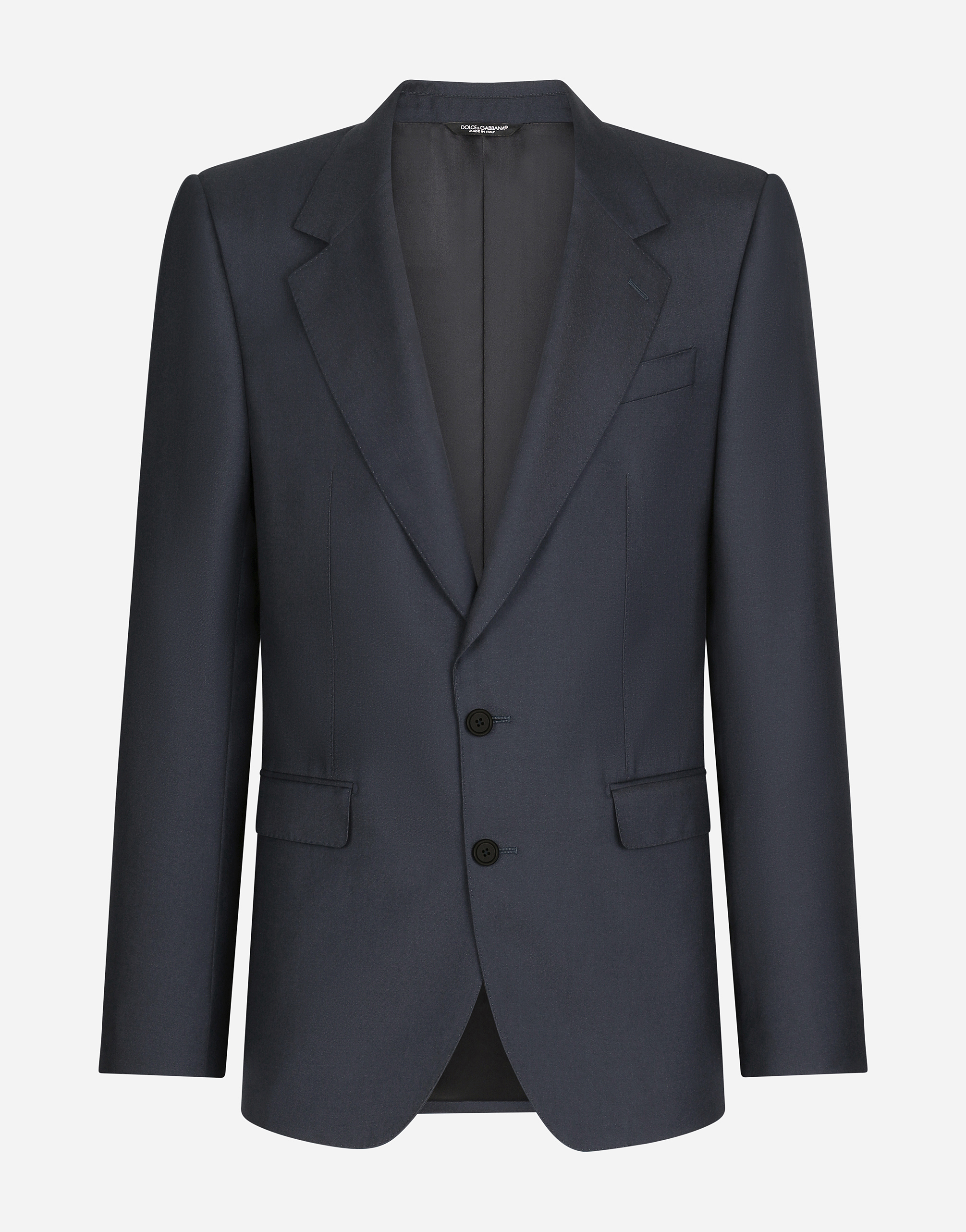 Wool and cashmere Sicilia-fit suit in Azure