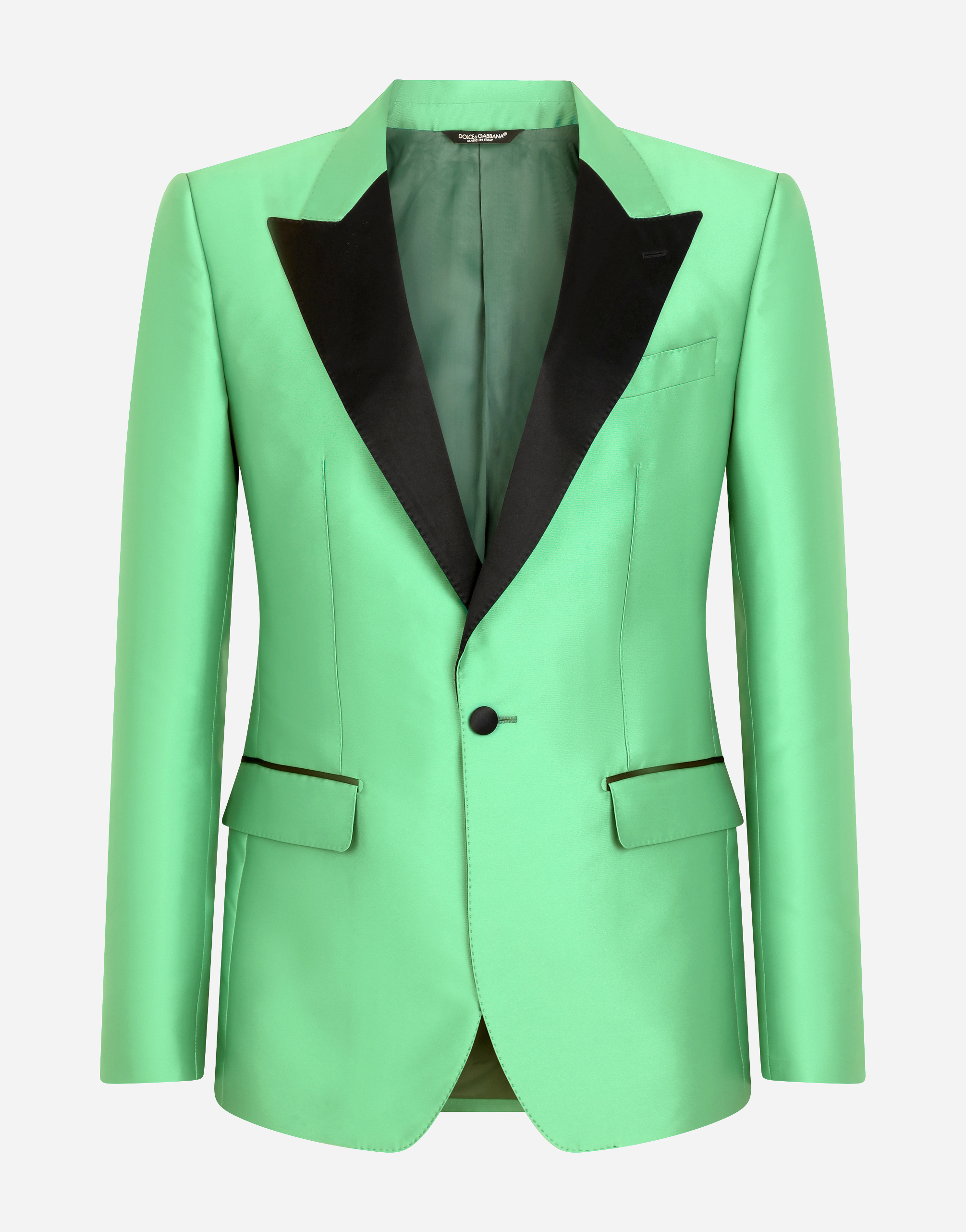 Mikado Sicilia-fit tuxedo suit in Green