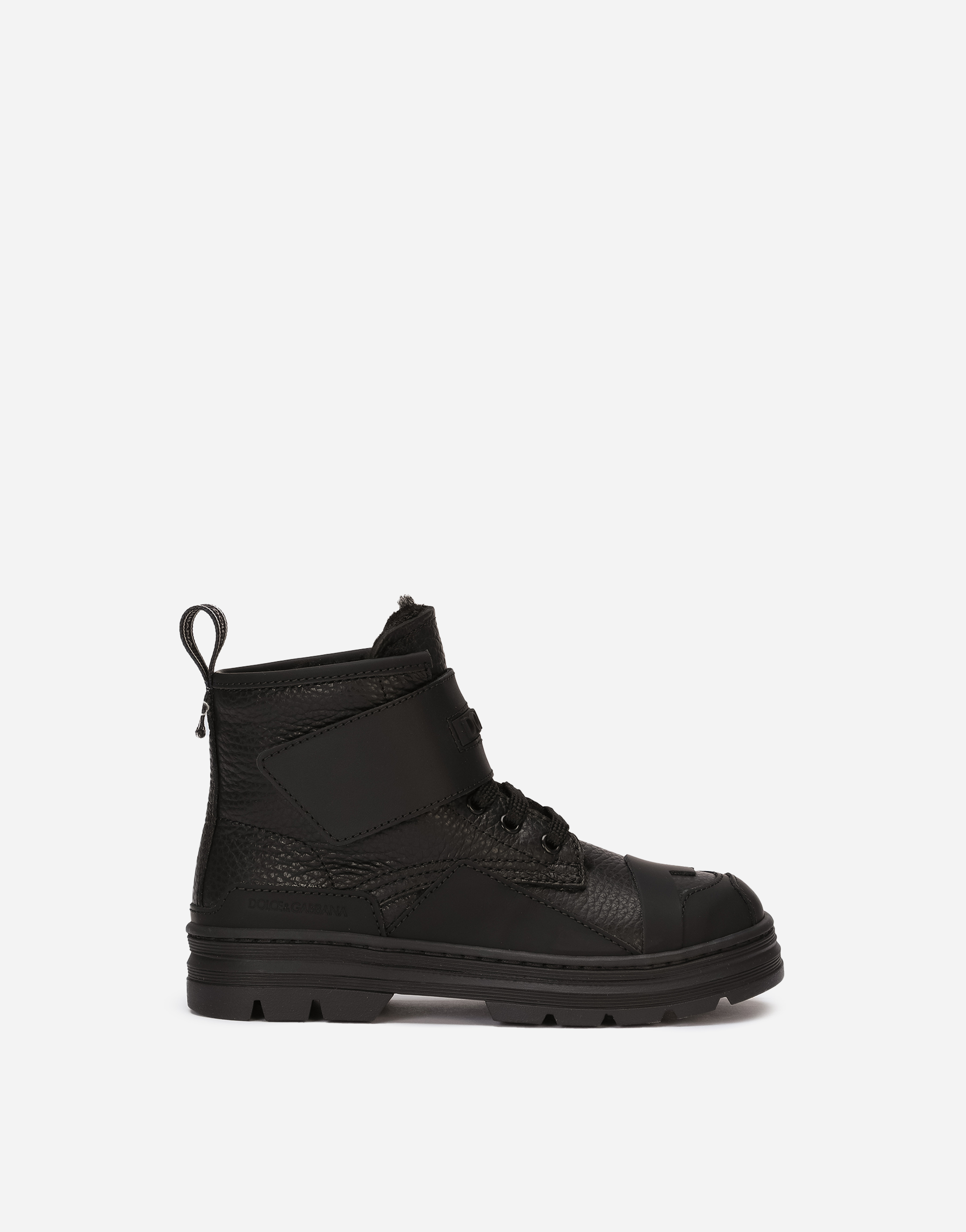 Calfskin boots in Black