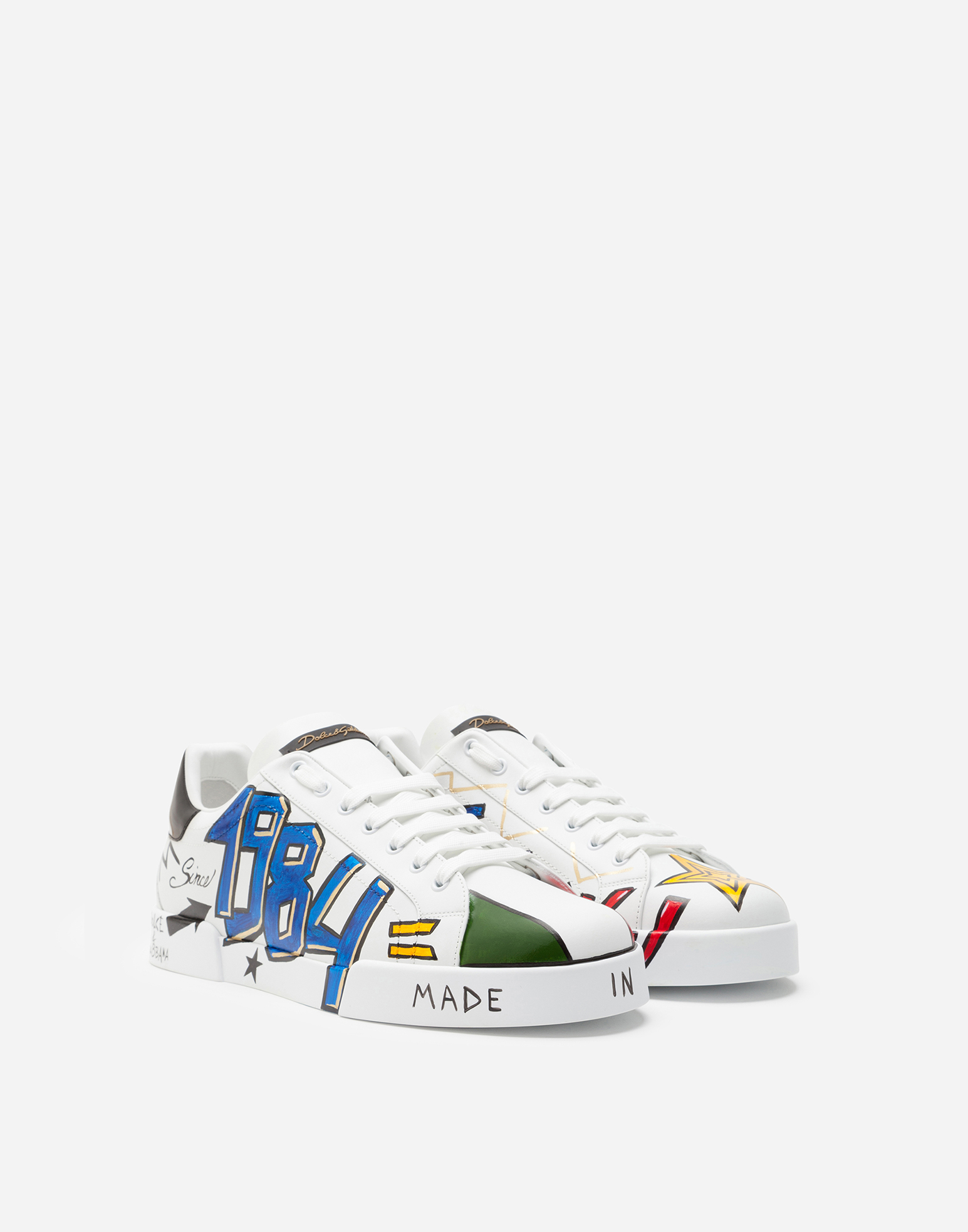 Dolce & Gabbana New DGLimited Portofino sneakers WHITE 2