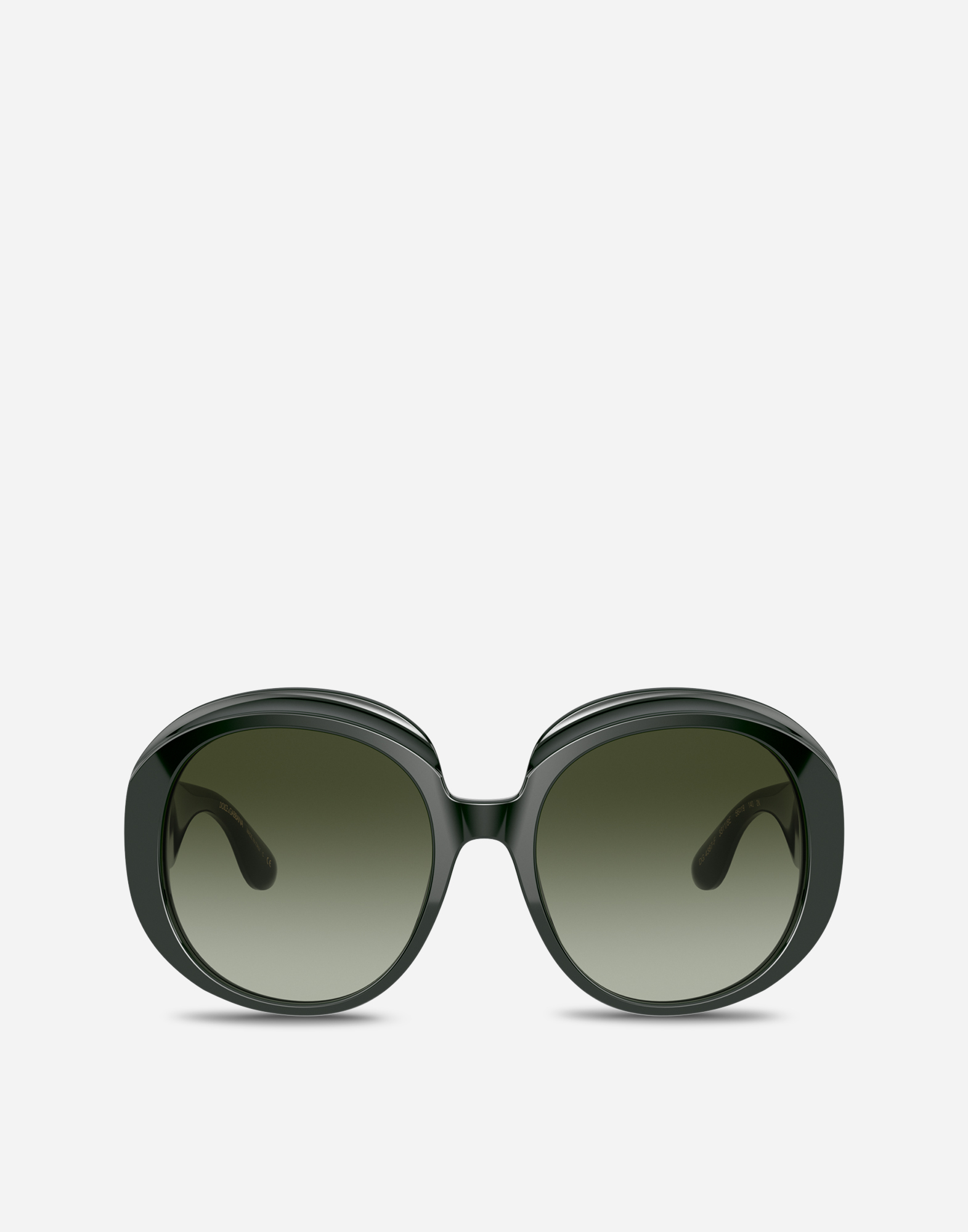 DG crossed sunglasses in Green