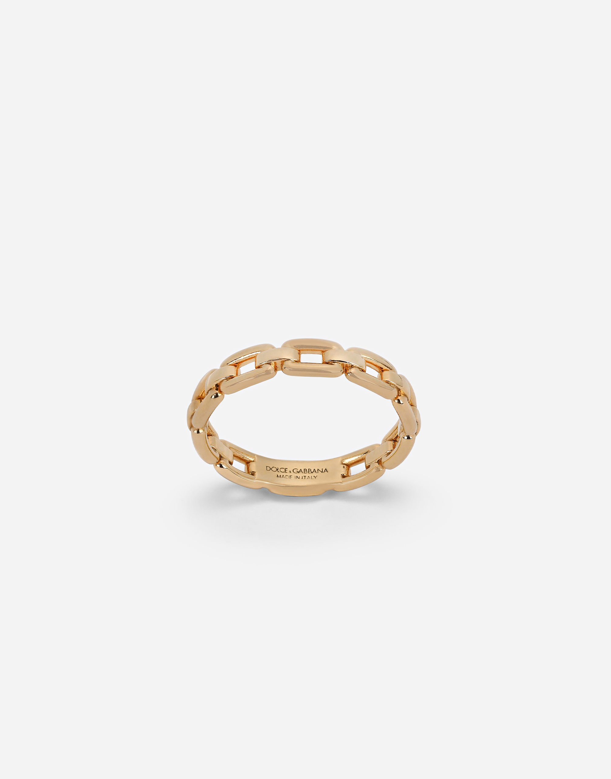 Chain ring in Gold