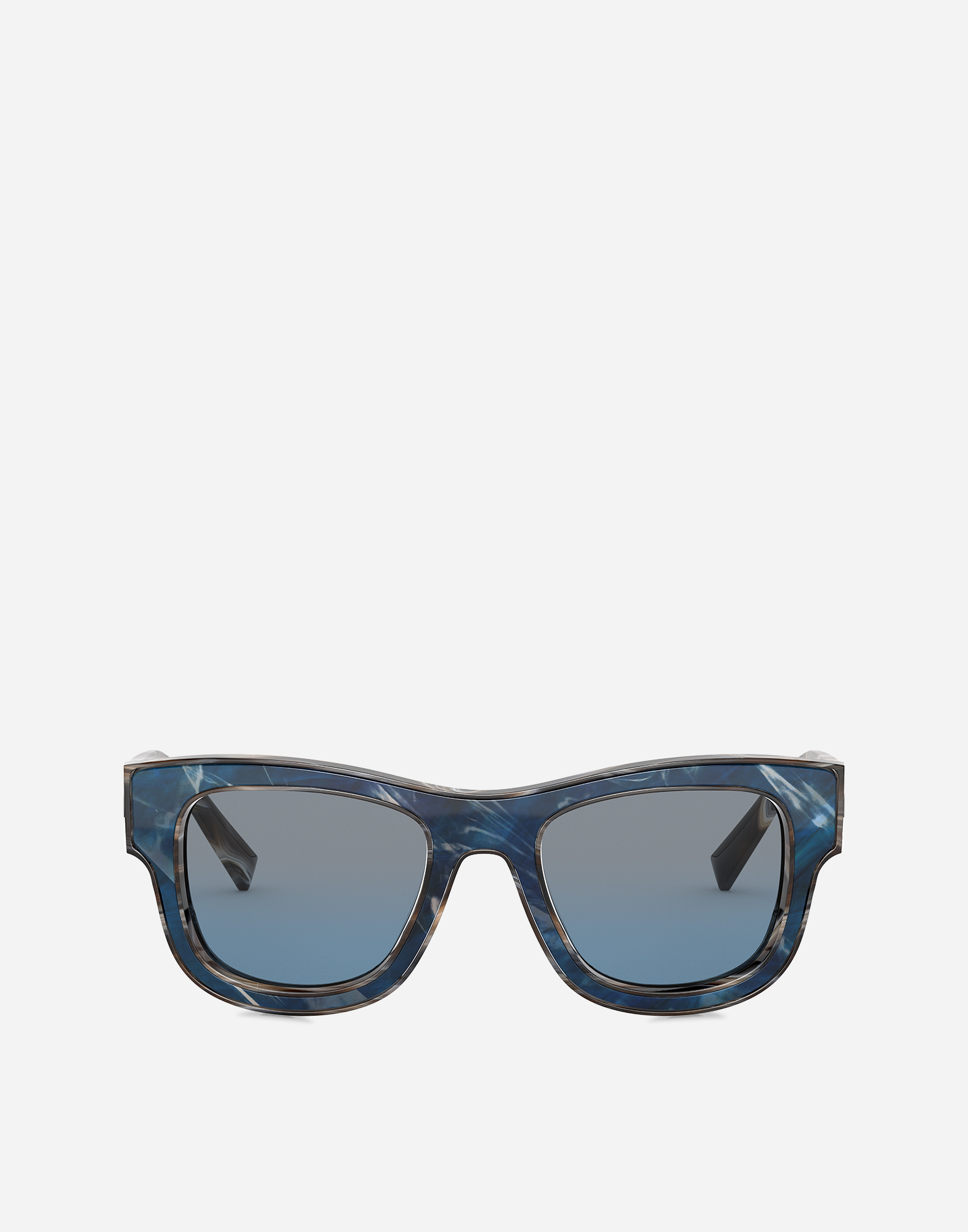 Domenico deep sunglasses in Brown and Blue