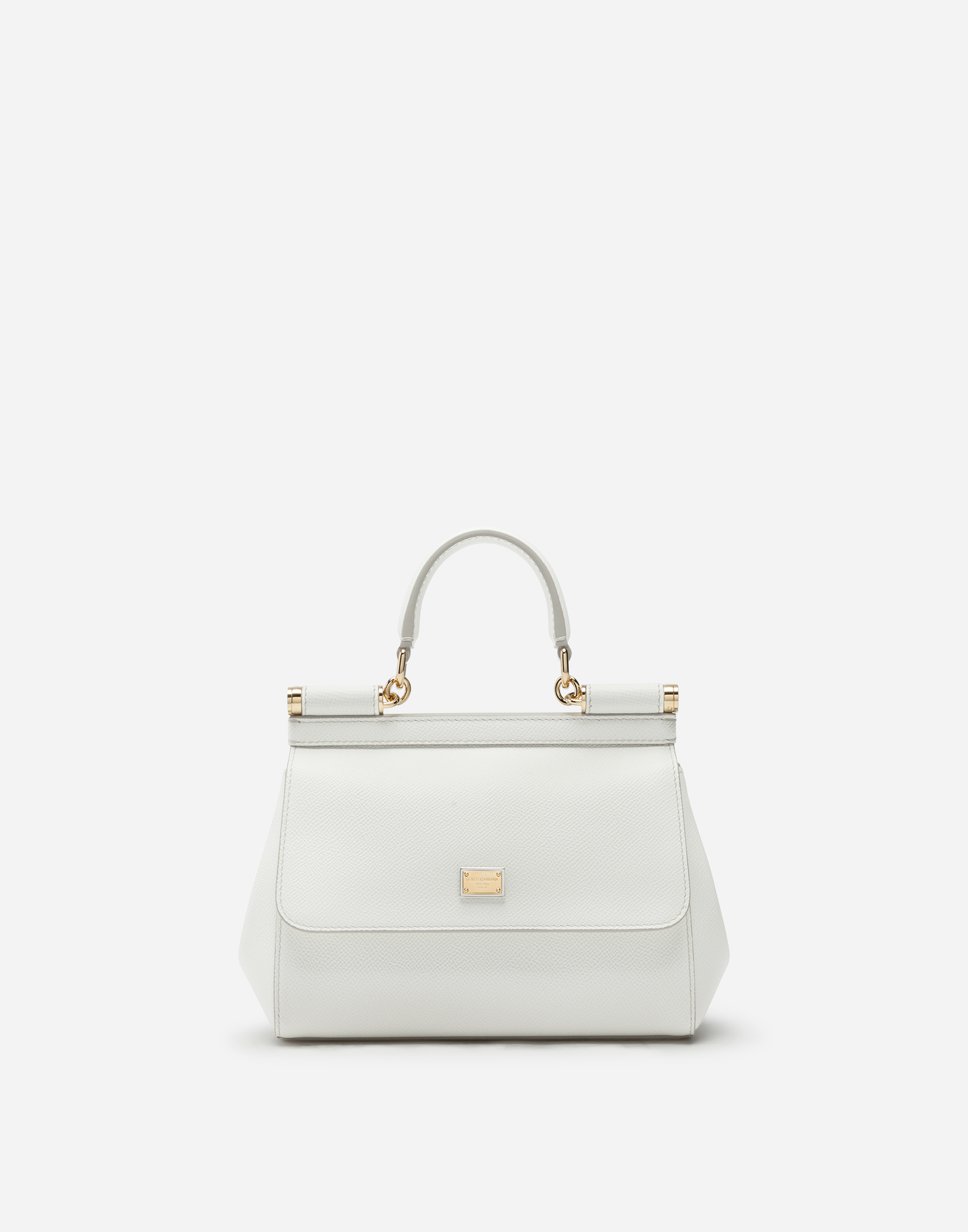 Medium Sicily handbag in White