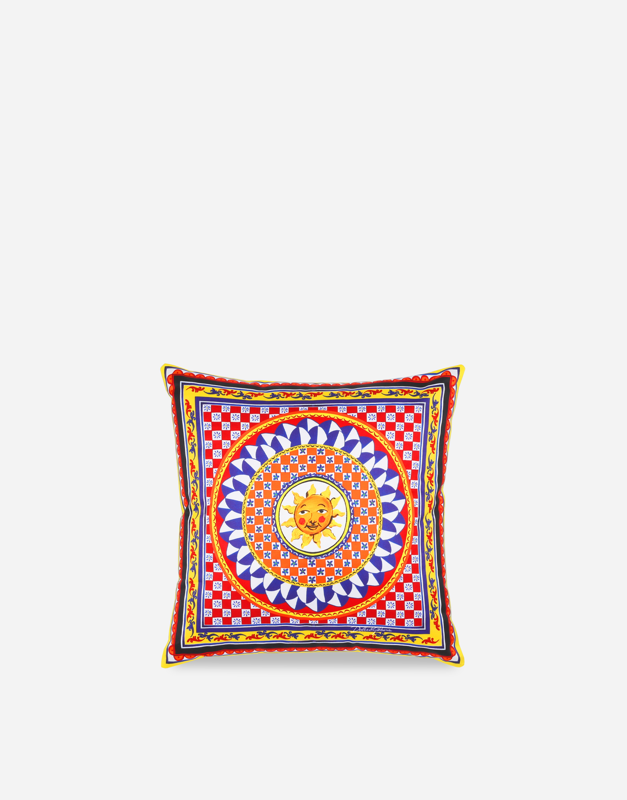 Duchesse Cotton Cushion small in Multicolor