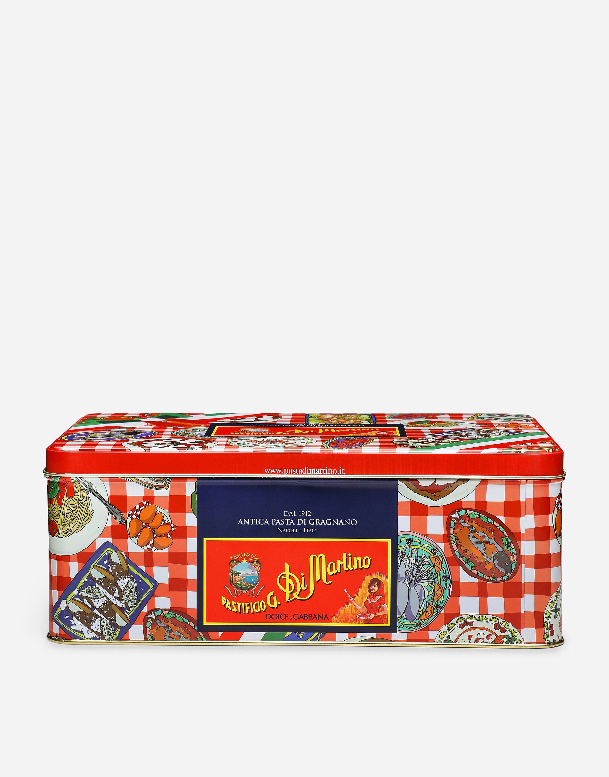 SPECIAL EDITION - Gift Box made of 5 types of pasta and Dolce&Gabbana American placemats in Multicolor