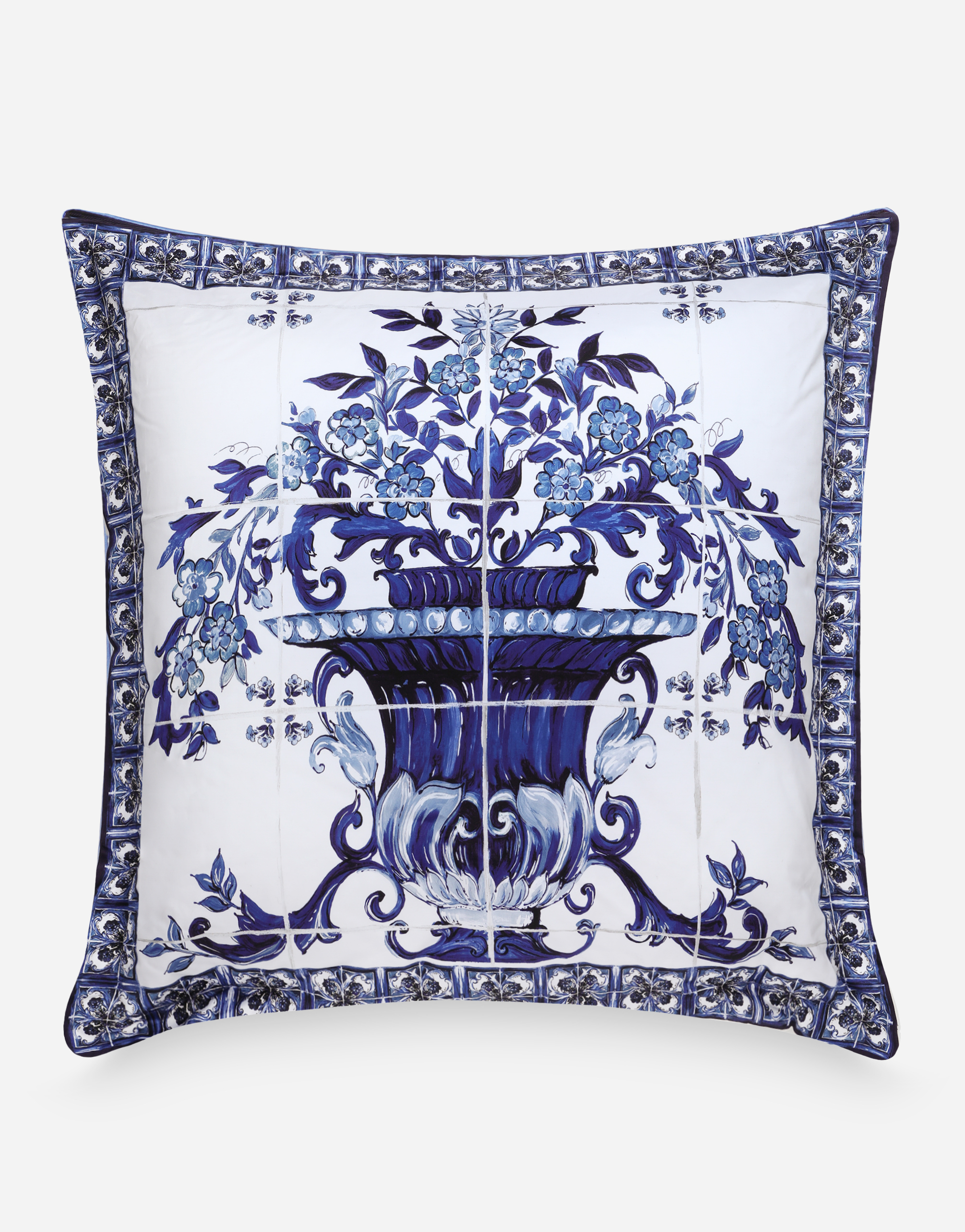 Duchesse cotton cushion large in Multicolor