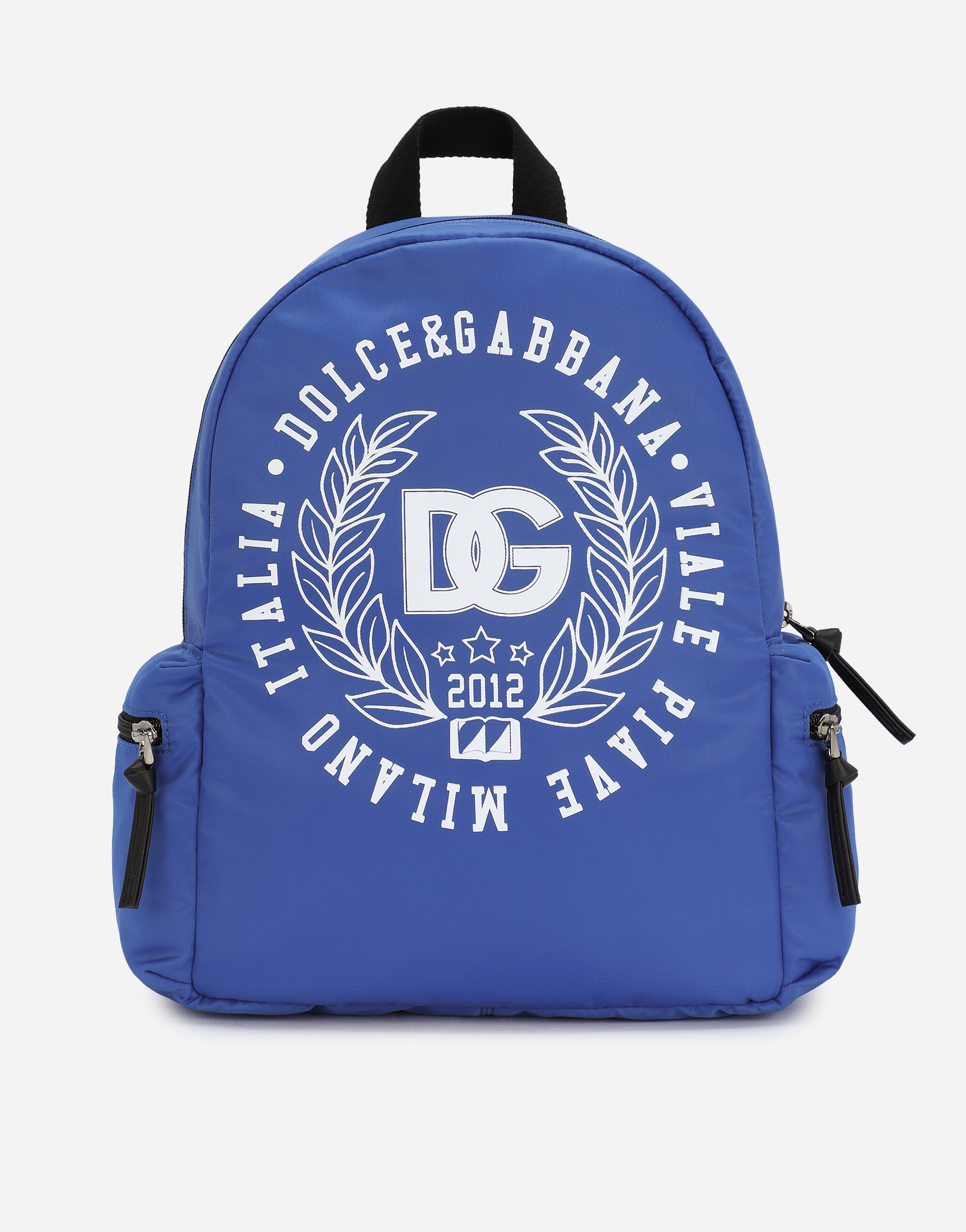 Nylon backpack with DG logo print in Multicolor