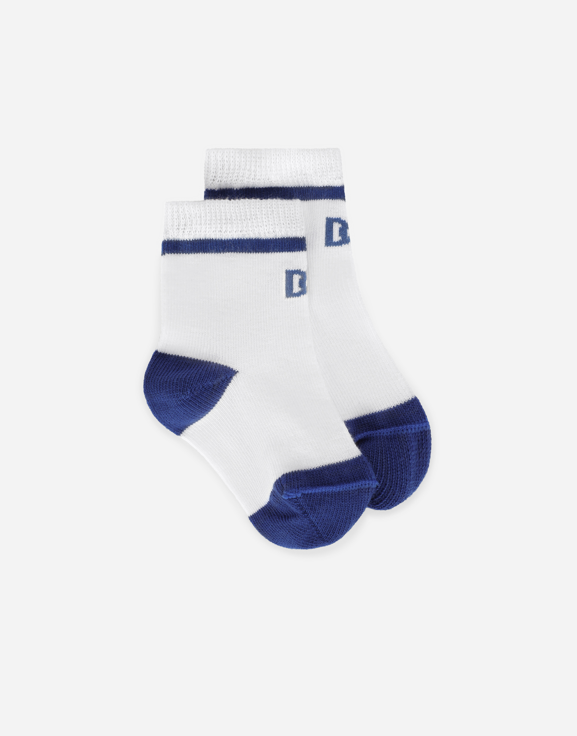 Socks with jacquard DG logo in Multicolor
