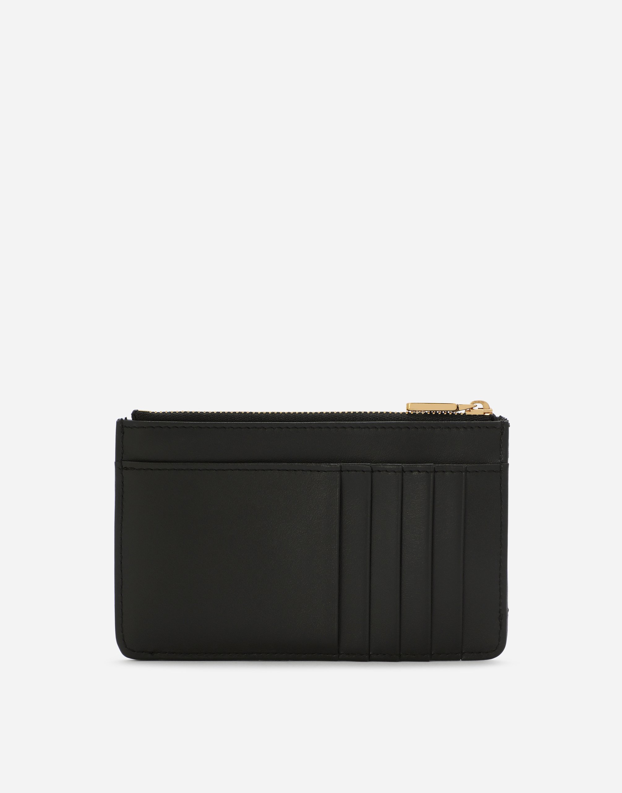 - Save 46% Black Dolce & Gabbana Leather Devotion Zipped Card Holder in Nero Womens Wallets and cardholders Dolce & Gabbana Wallets and cardholders 