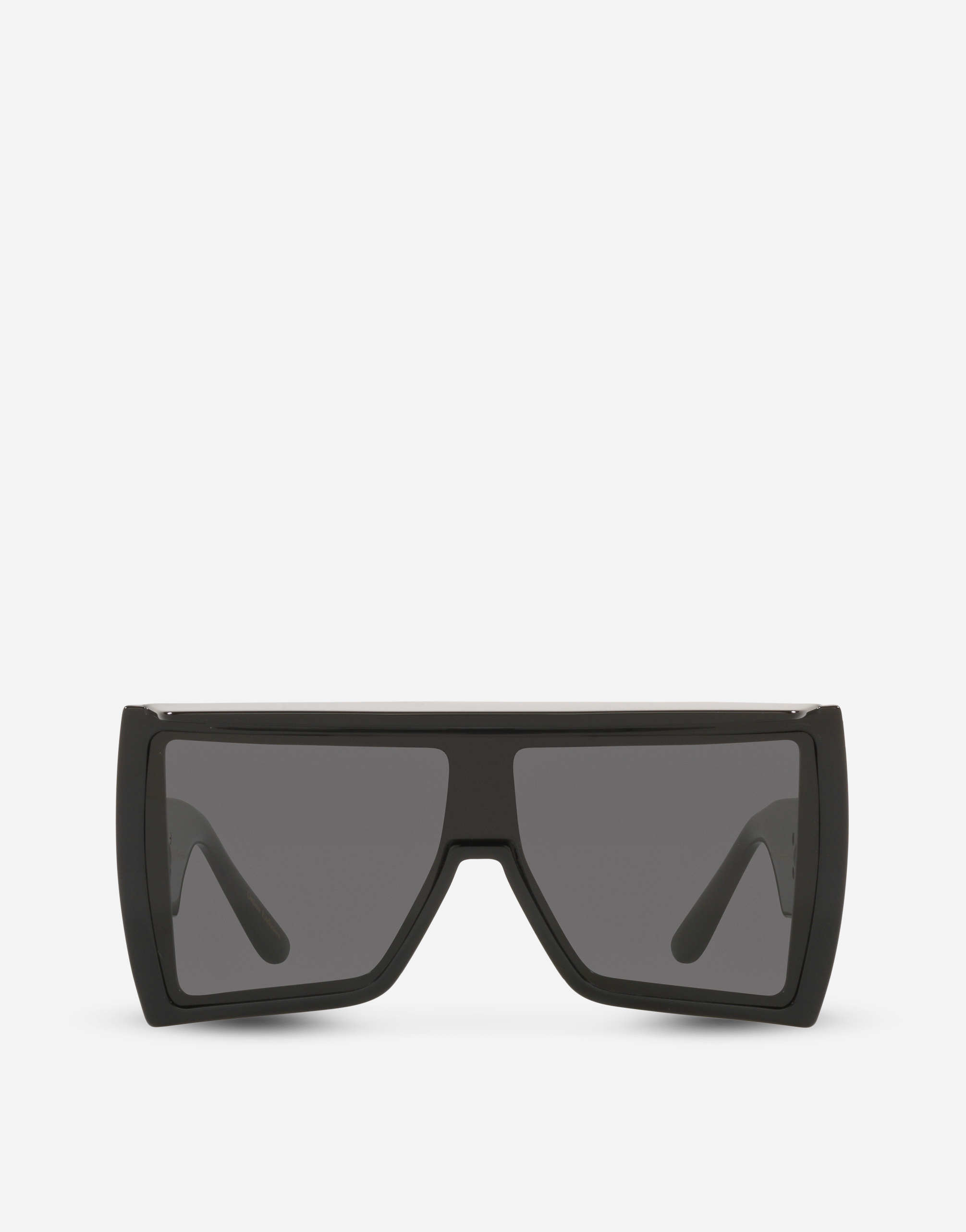 Visor sunglasses in Black