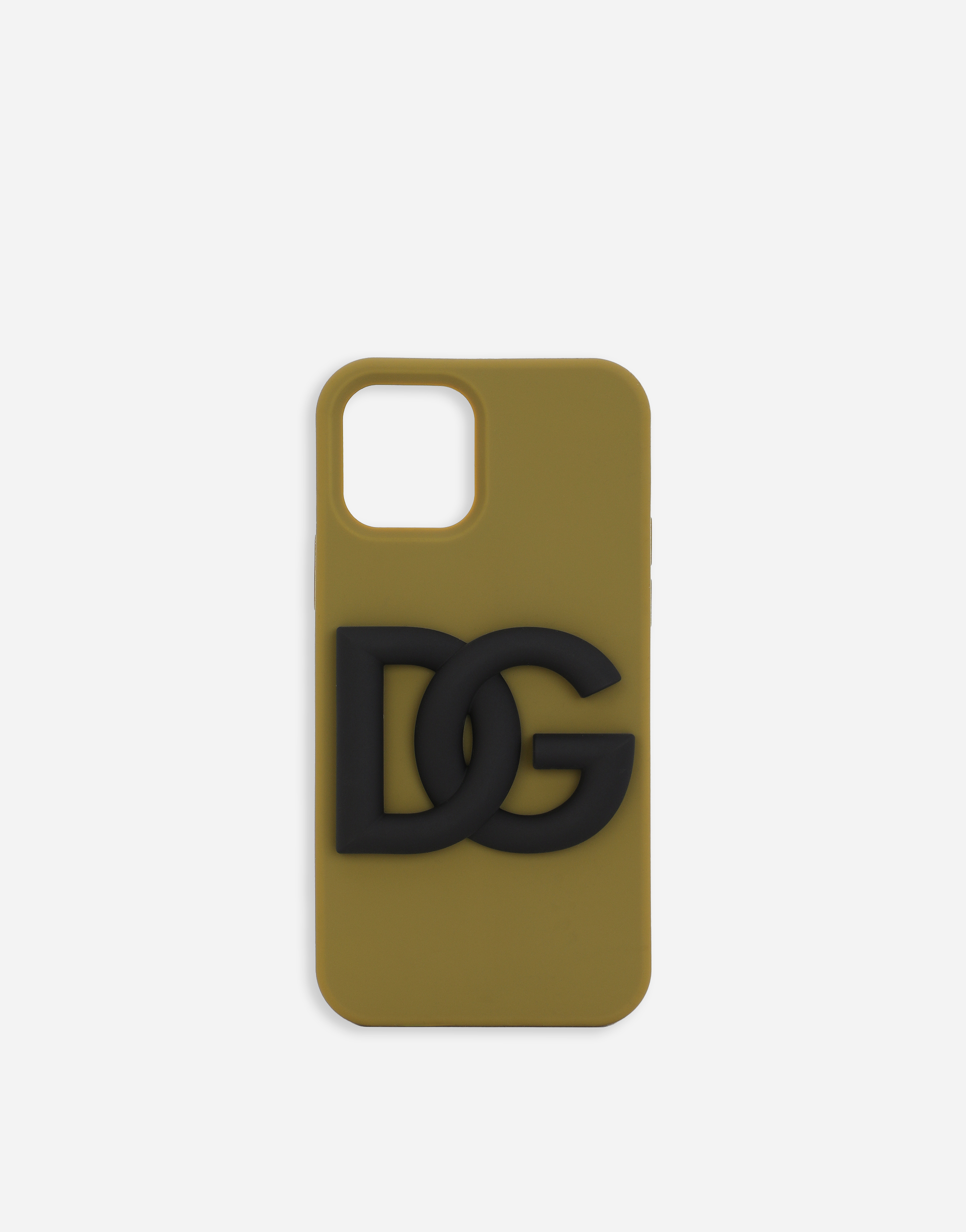 Rubber iPhone 12 Pro cover with DG logo in Multicolor