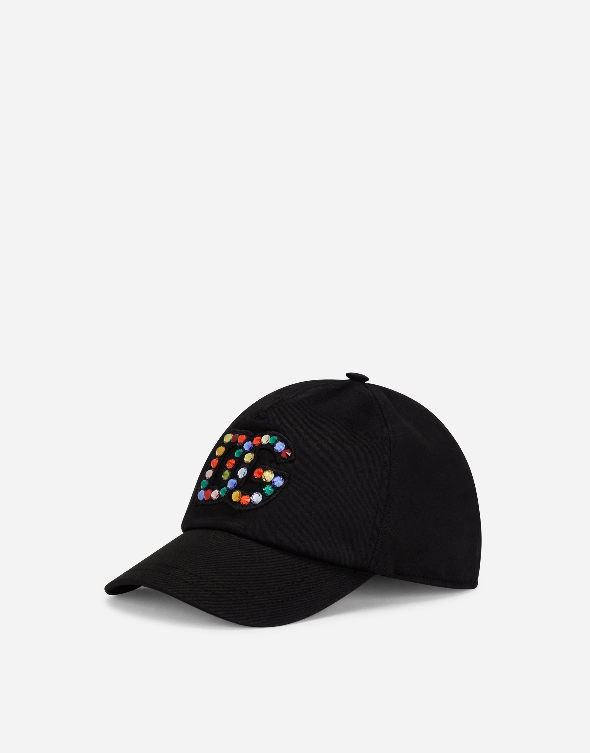 Baseball cap with DG patch in Black