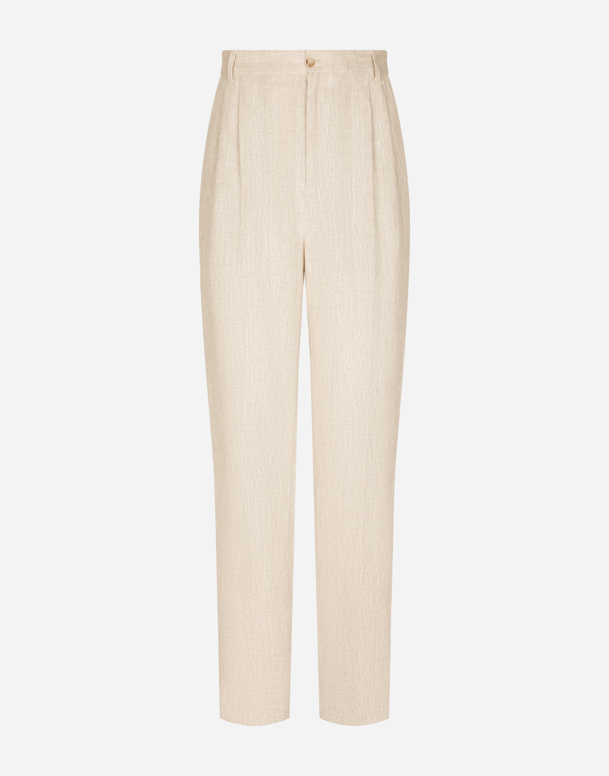 Tailored linen pants in Multicolor
