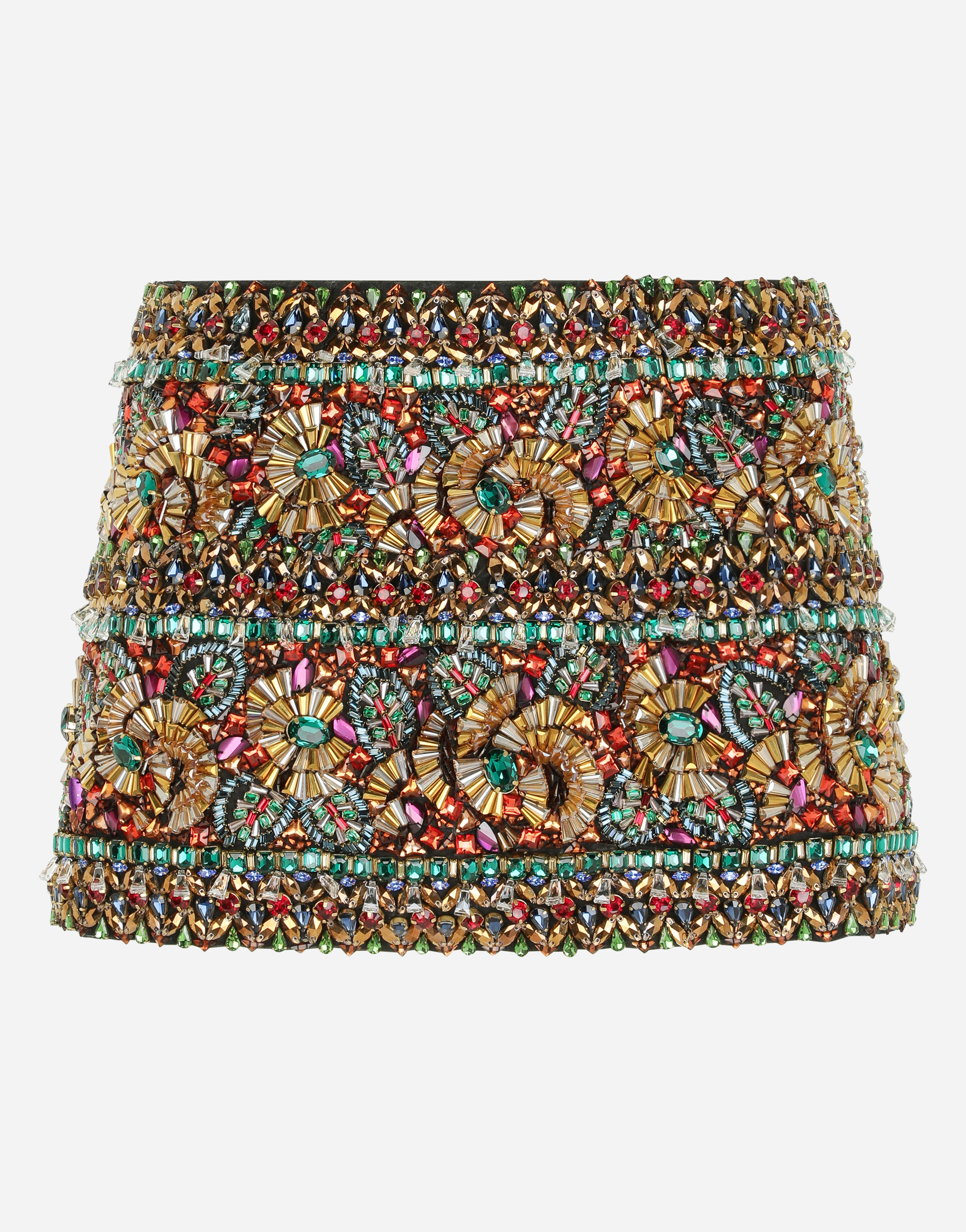 Miniskirt with embellishment in Multicolor