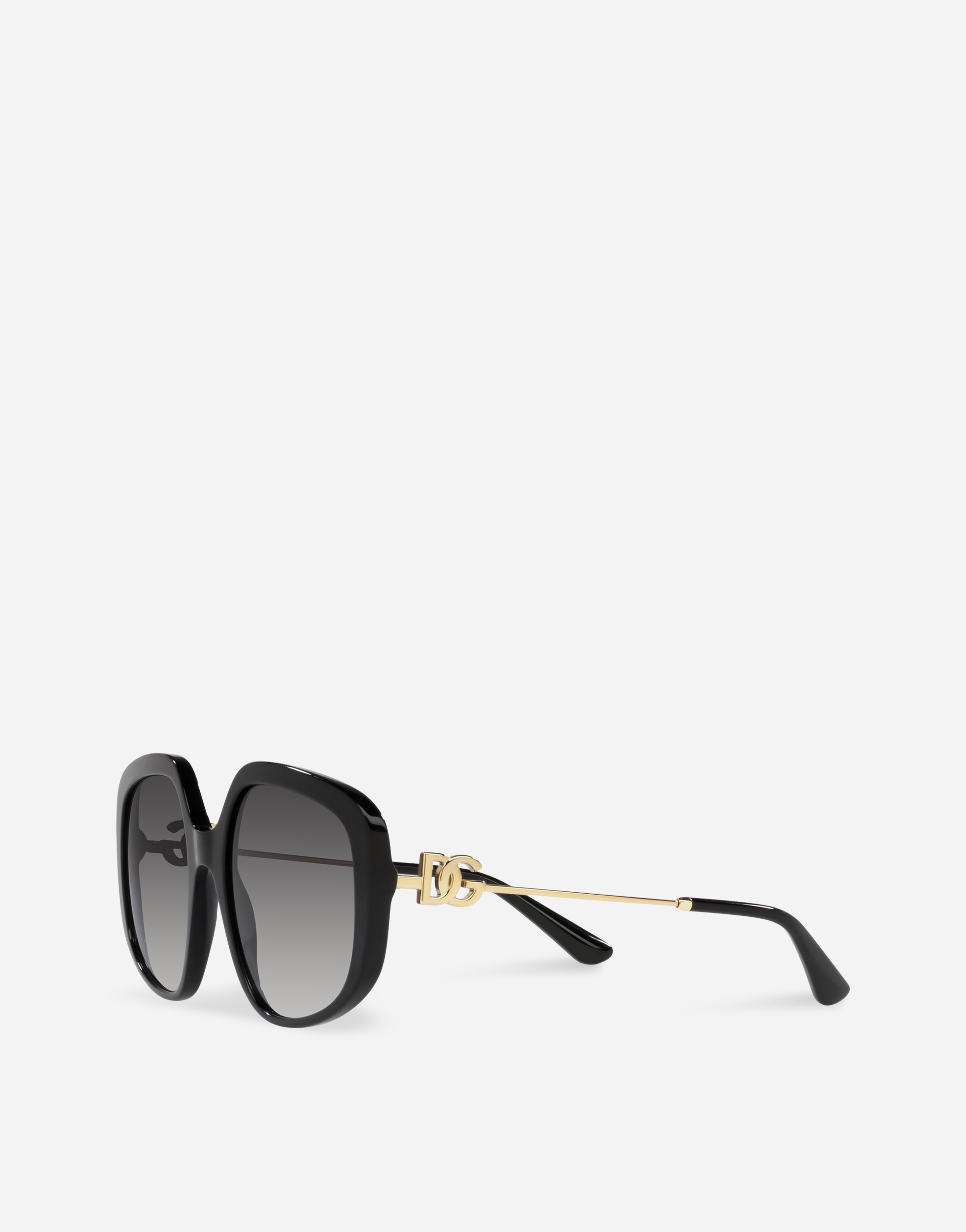 Shop Dolce & Gabbana Dd Light Sunglasses In Black