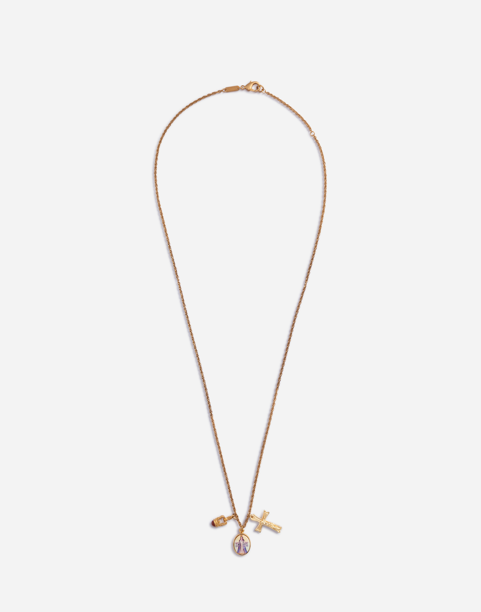 Necklace with pendants in Gold