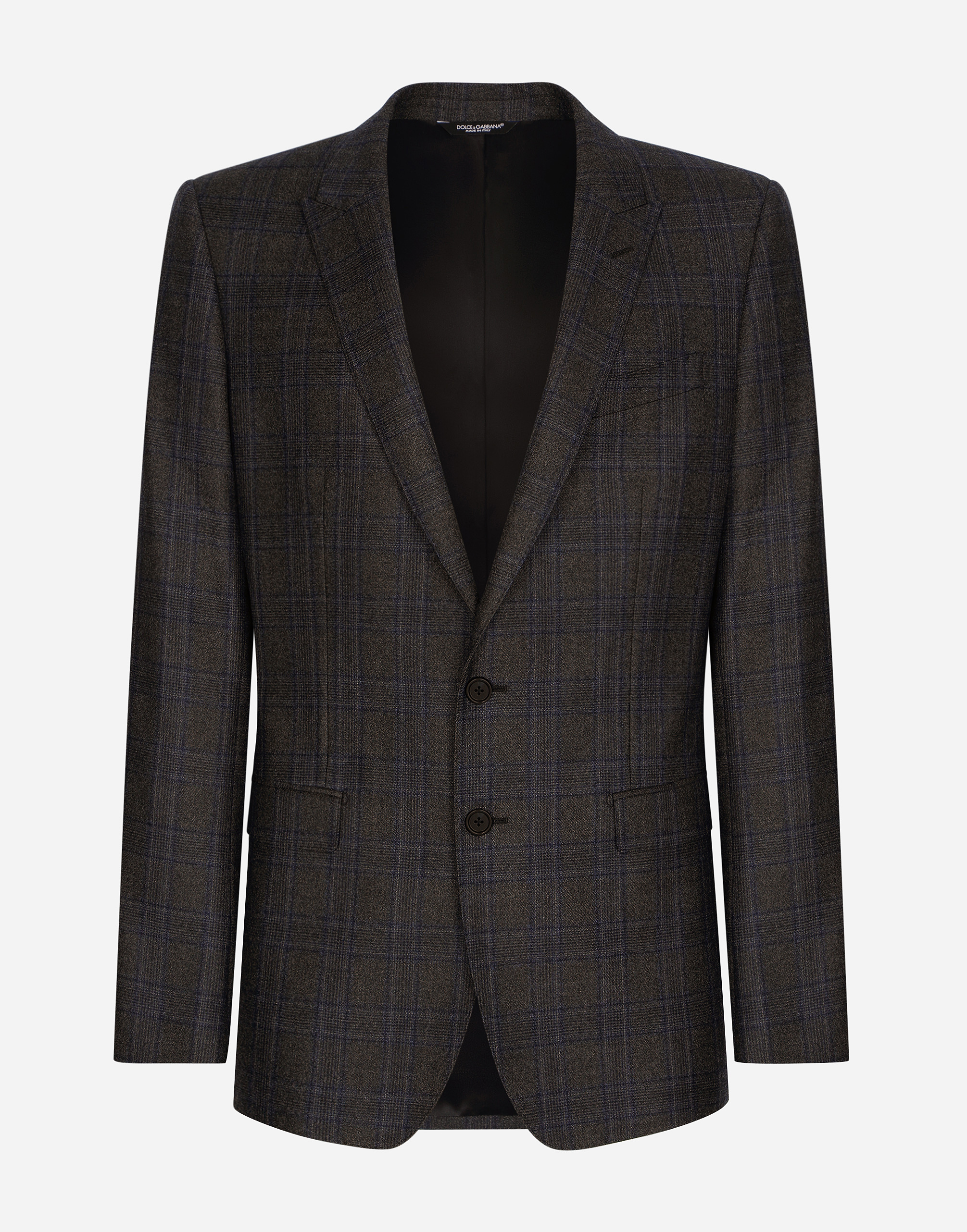 Single-breasted glen plaid Martini-fit jacket in Multicolor