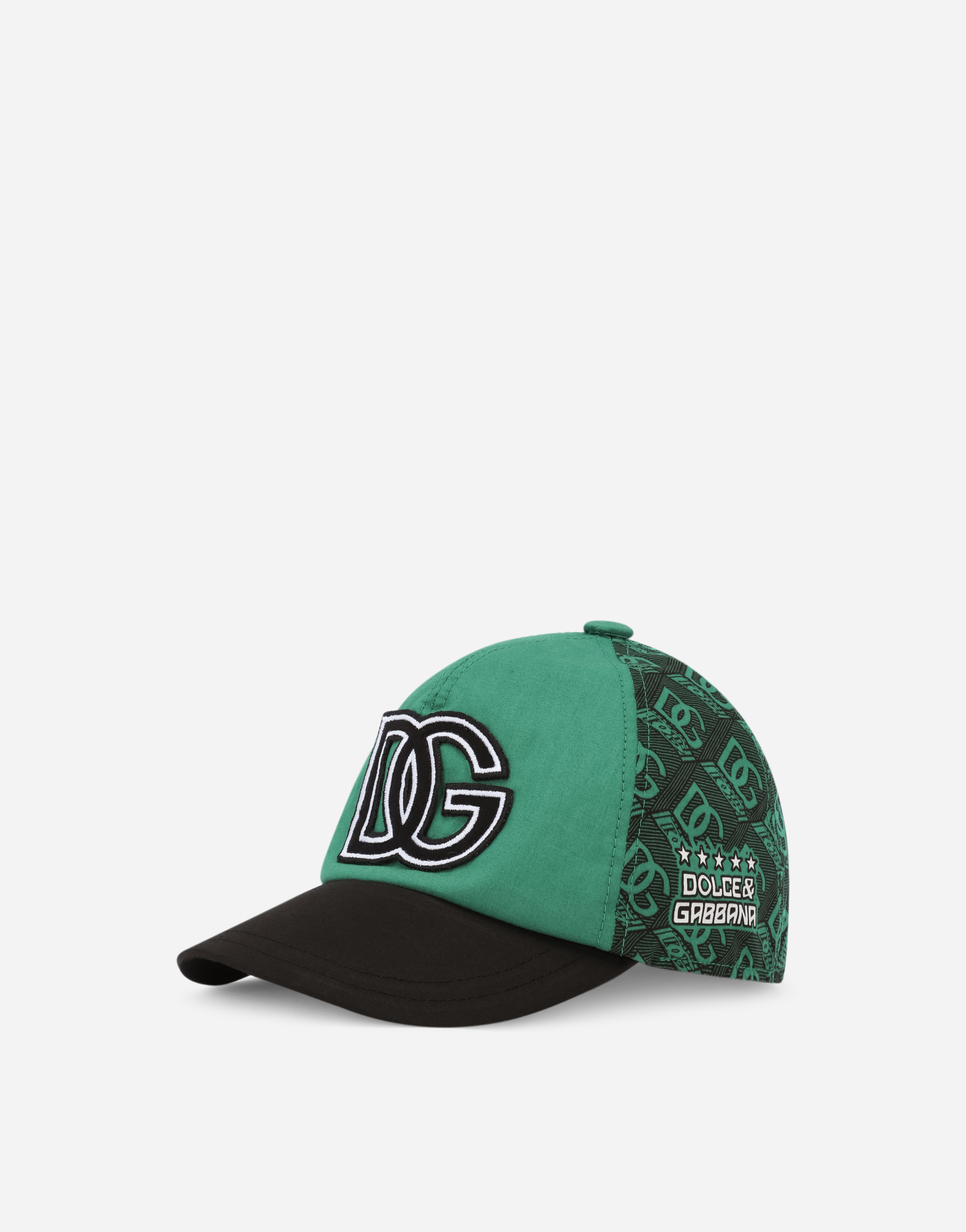 Baseball cap with DG logo patch in Green