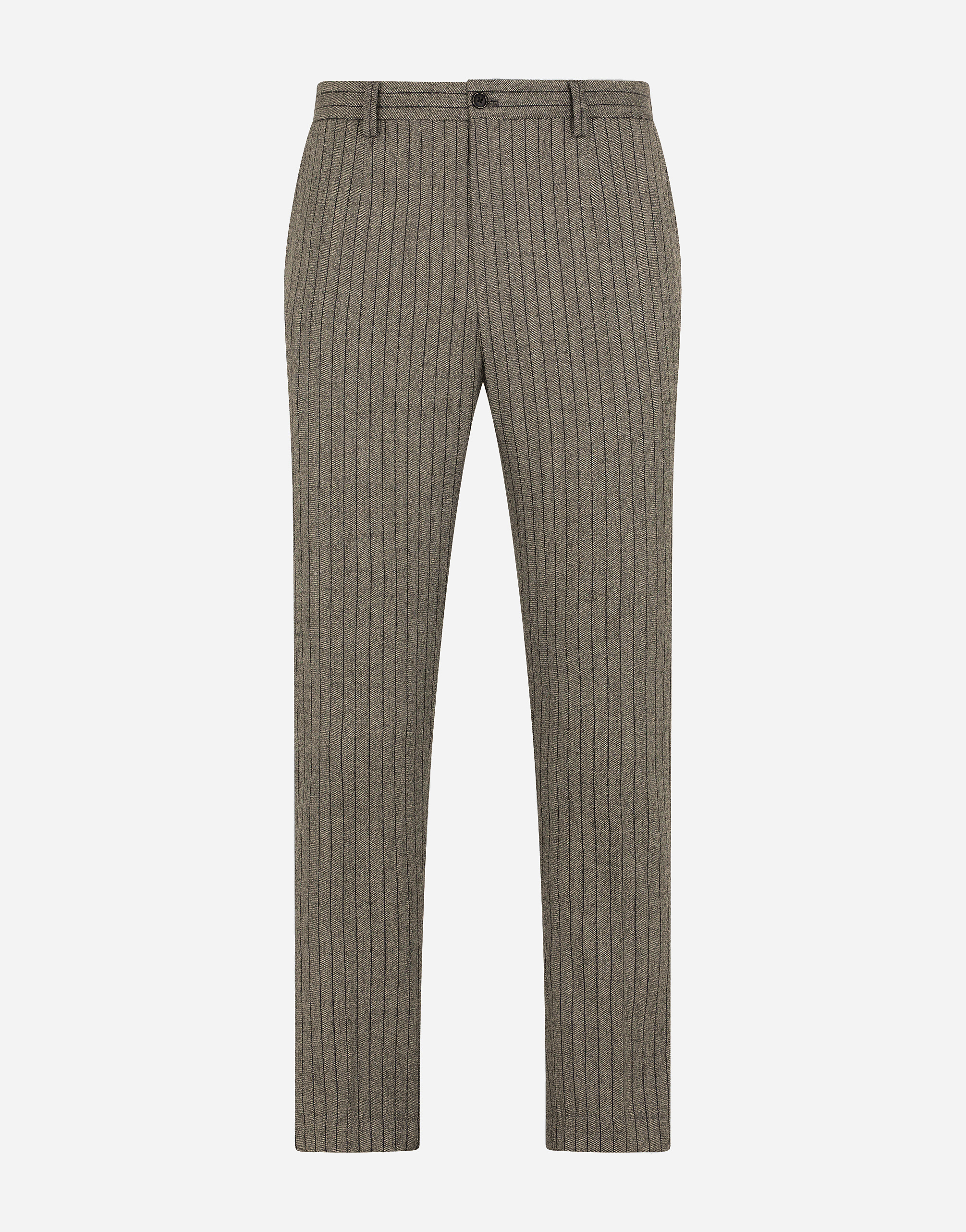 Stretch pinstripe pants in Multicolor