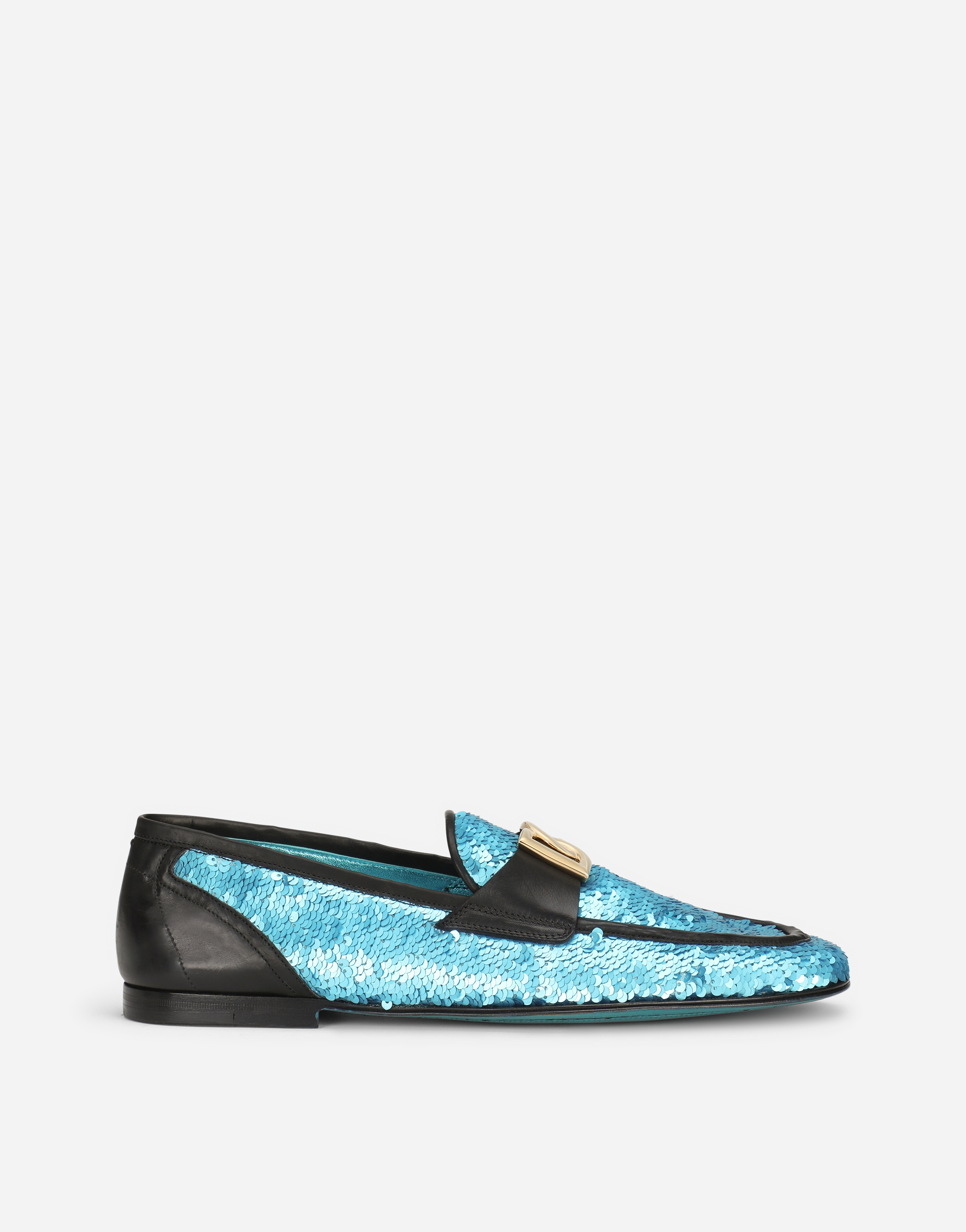 Sequined slippers in Multicolor