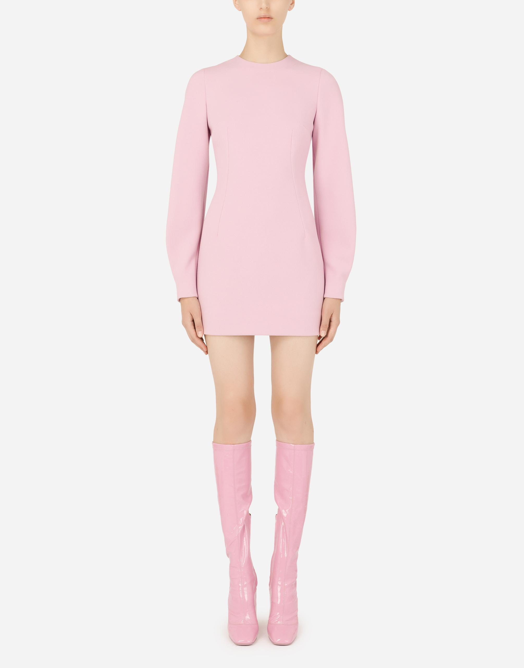 Short sable dress in Pink