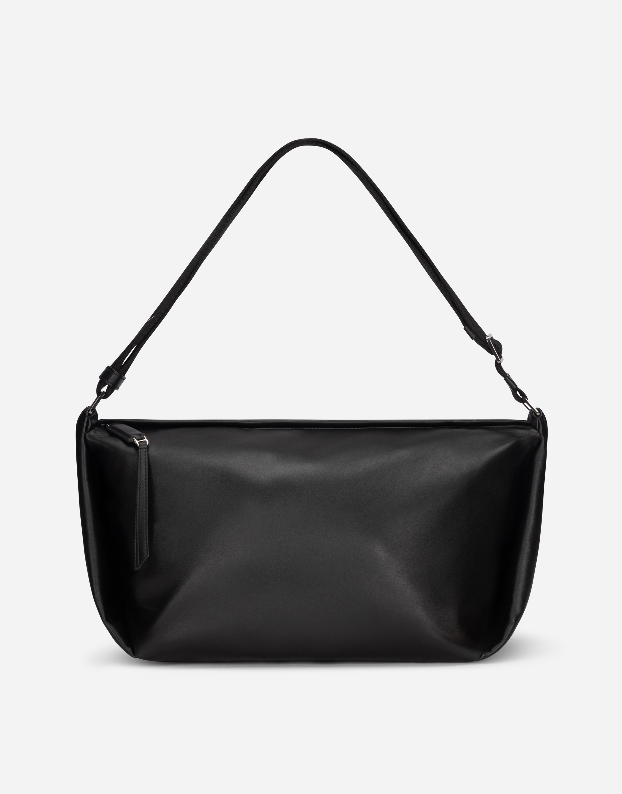 Calfskin Soft bag in Black