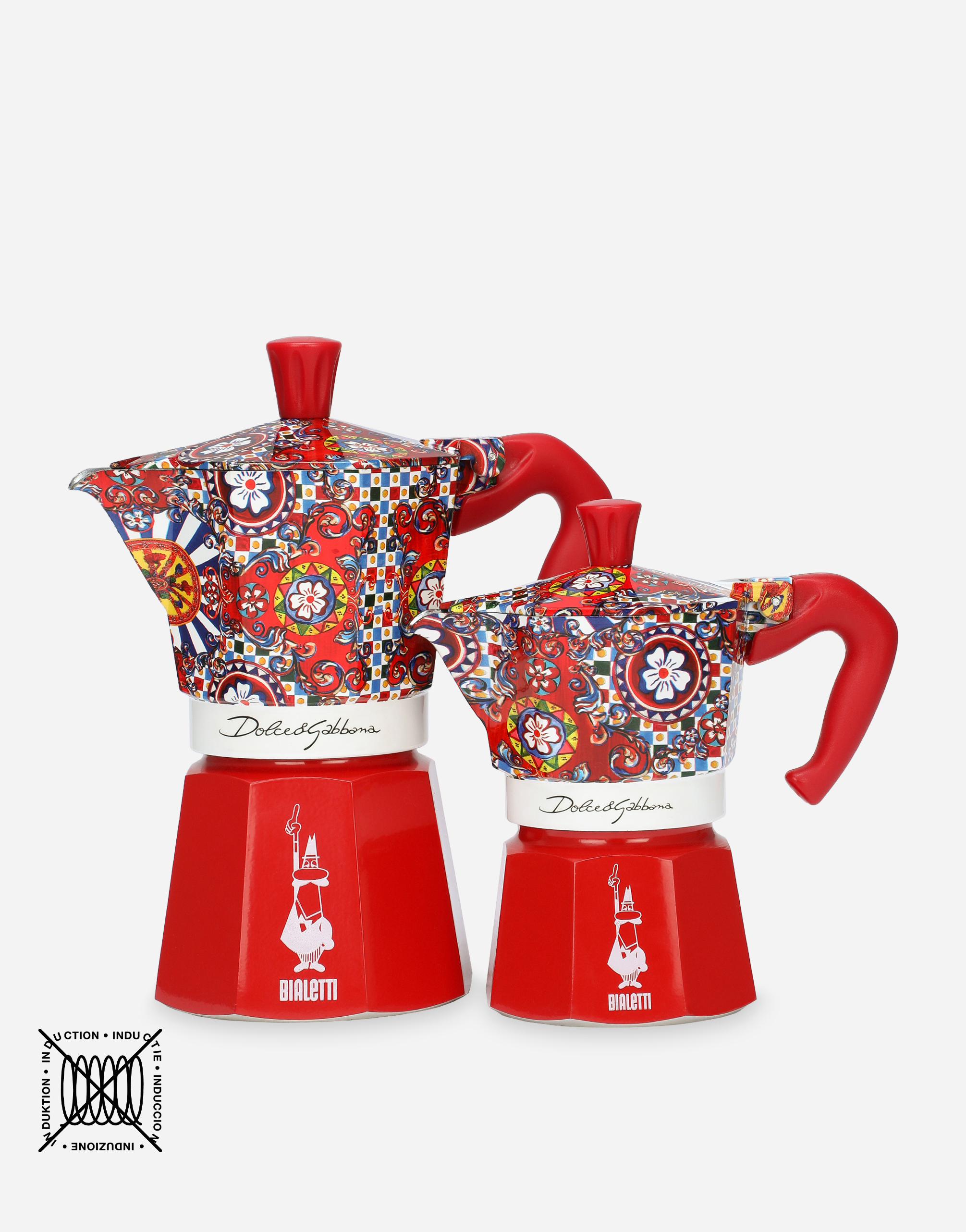 Dolce & Gabbana Гейзерная кофеварка среднего формата Moka Express BIALETTI DOLCE&GABBANA |717xauto