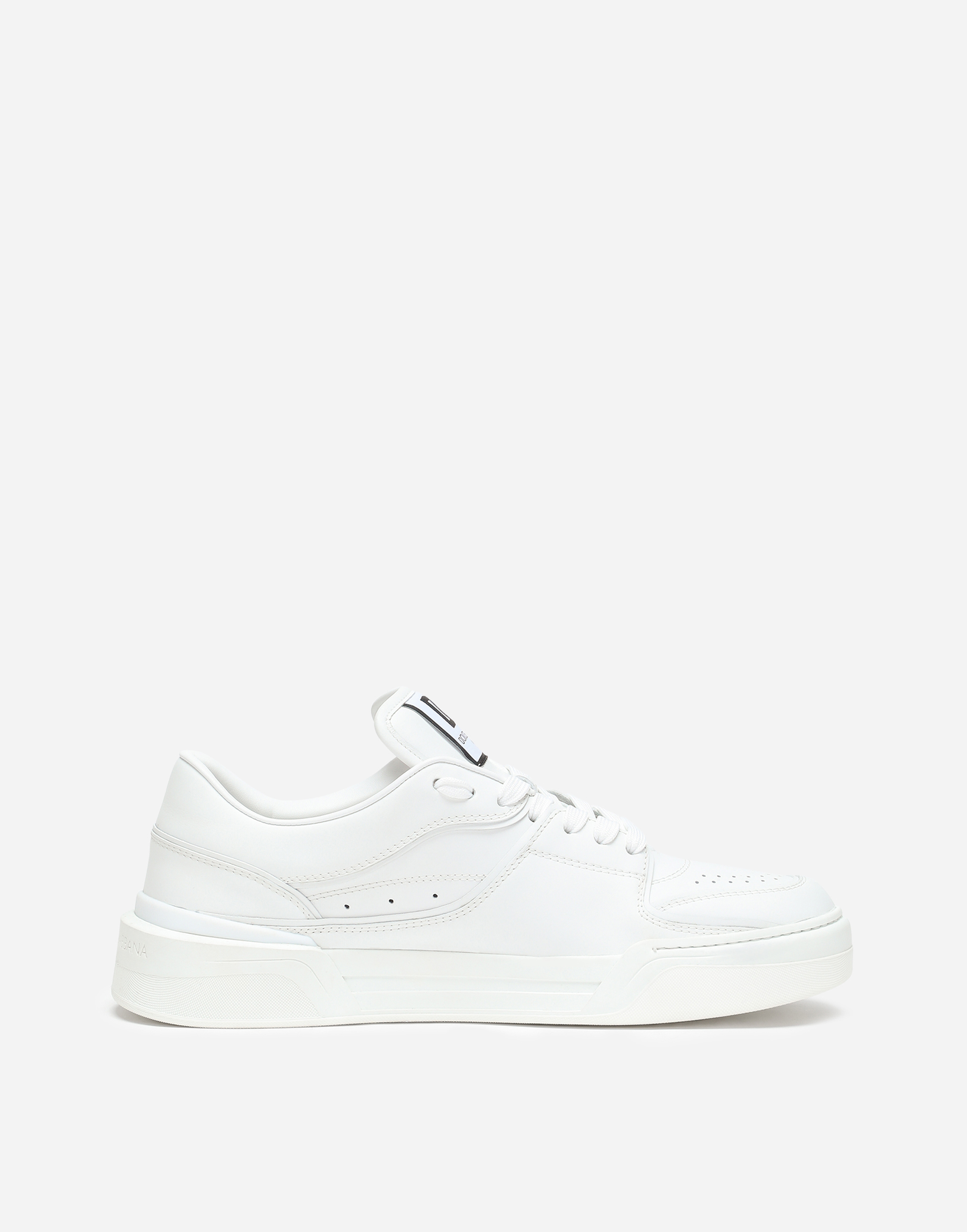Calfskin nappa New Roma sneakers in White