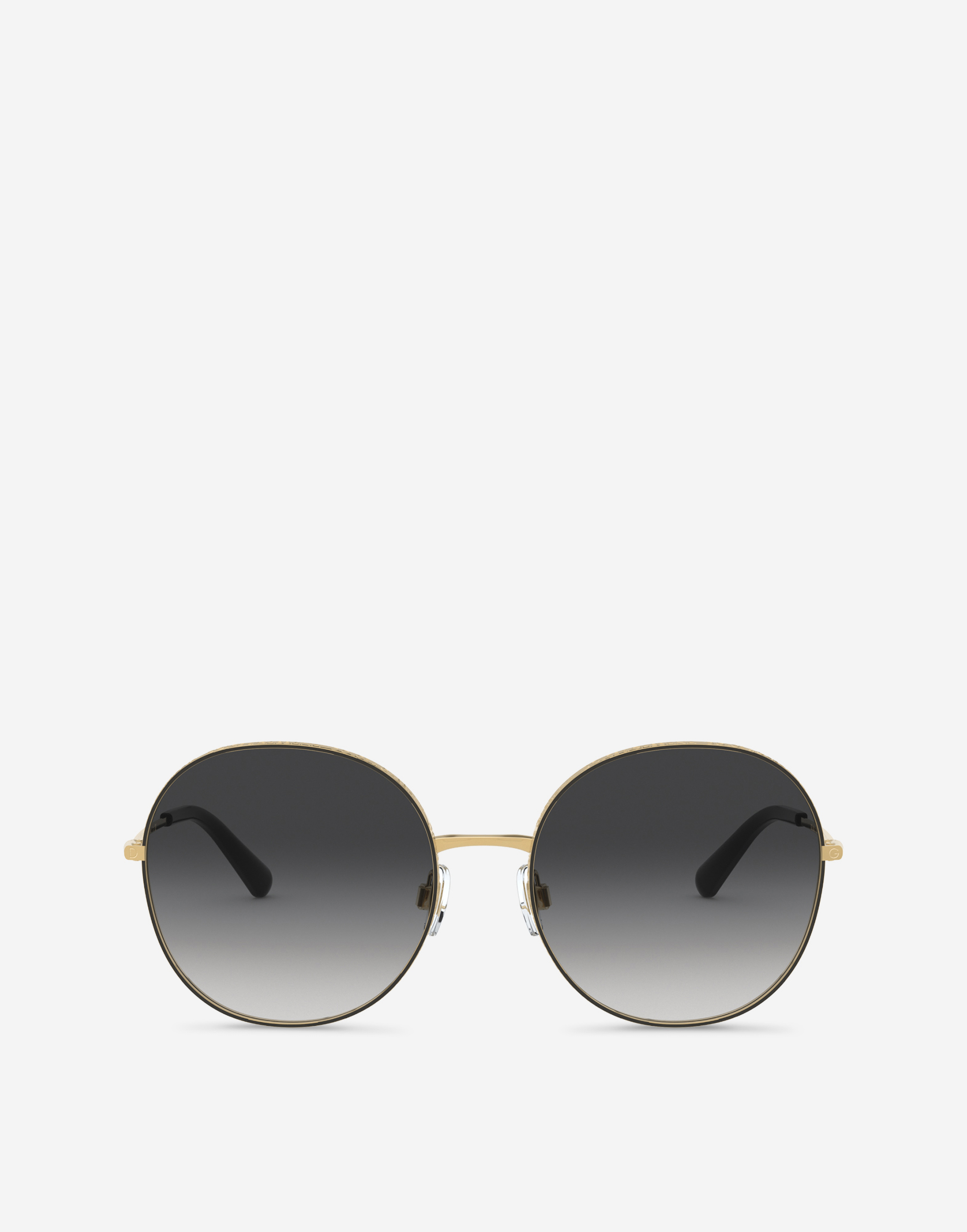 Slim sunglasses in Gold and Black