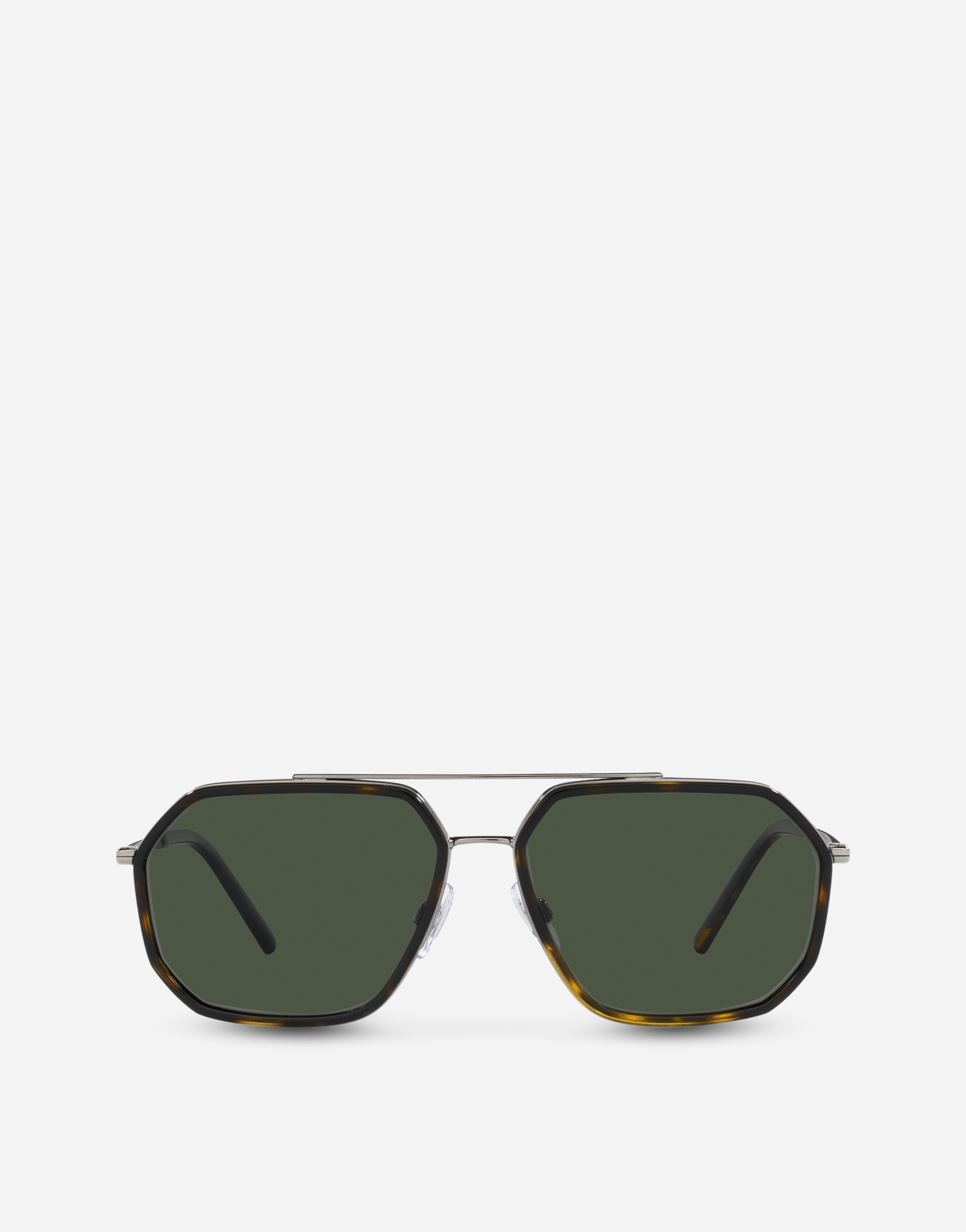 Gros grain sunglasses in Bronze and havana
