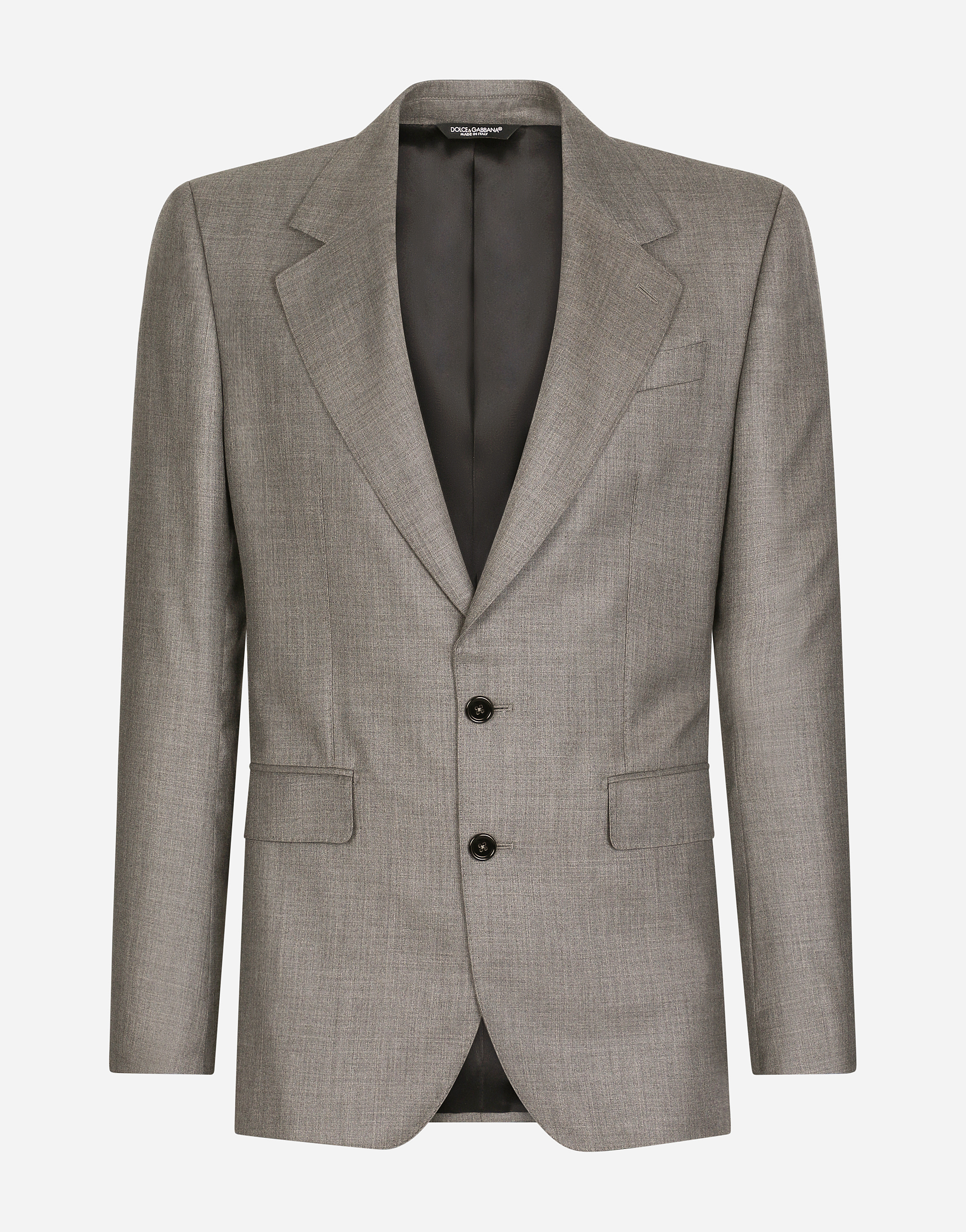 Wool and cashmere Sicilia-fit suit in Grey