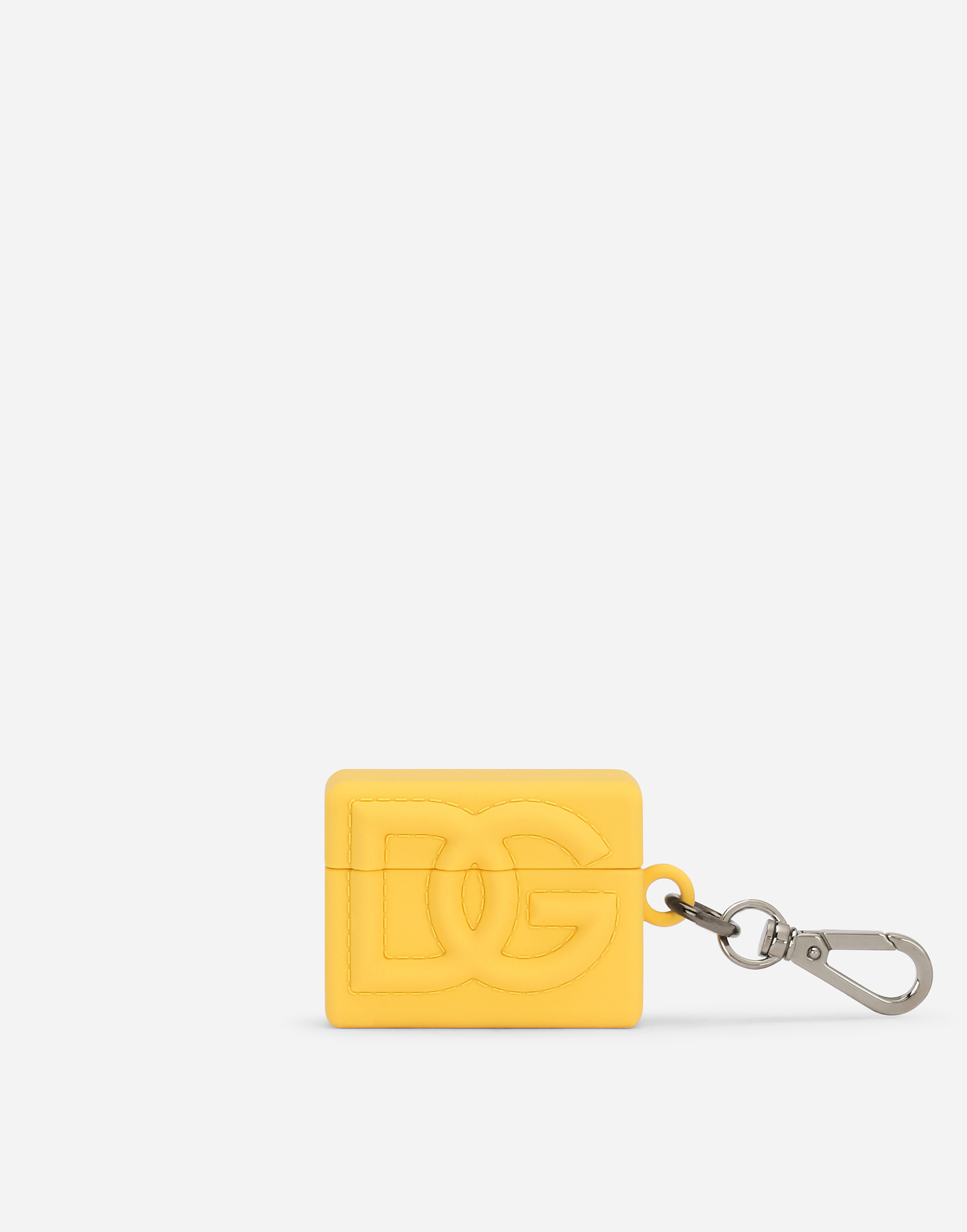 Rubber AirPods case in Yellow