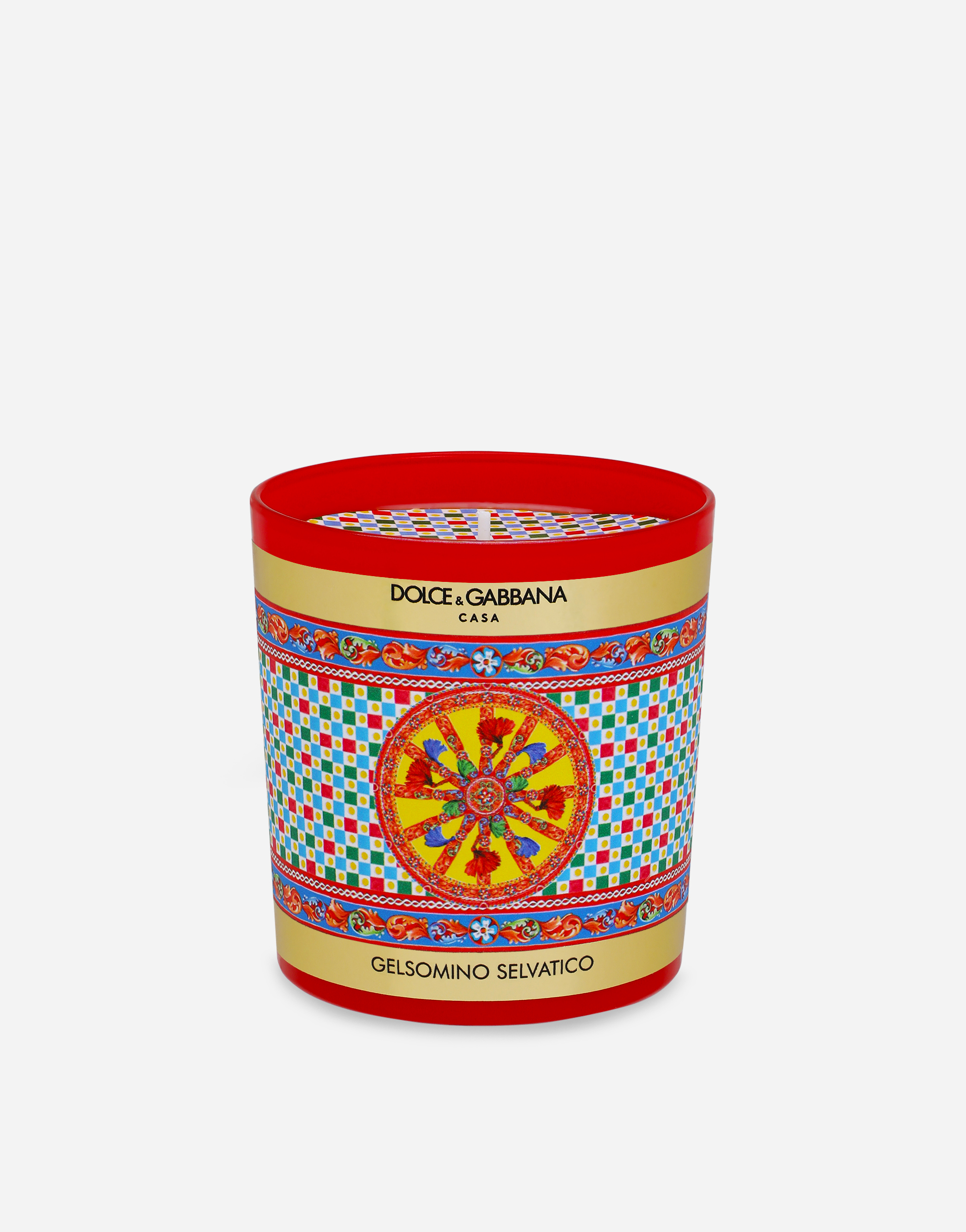 Scented Candle - Wild Jasmine in Multicolor