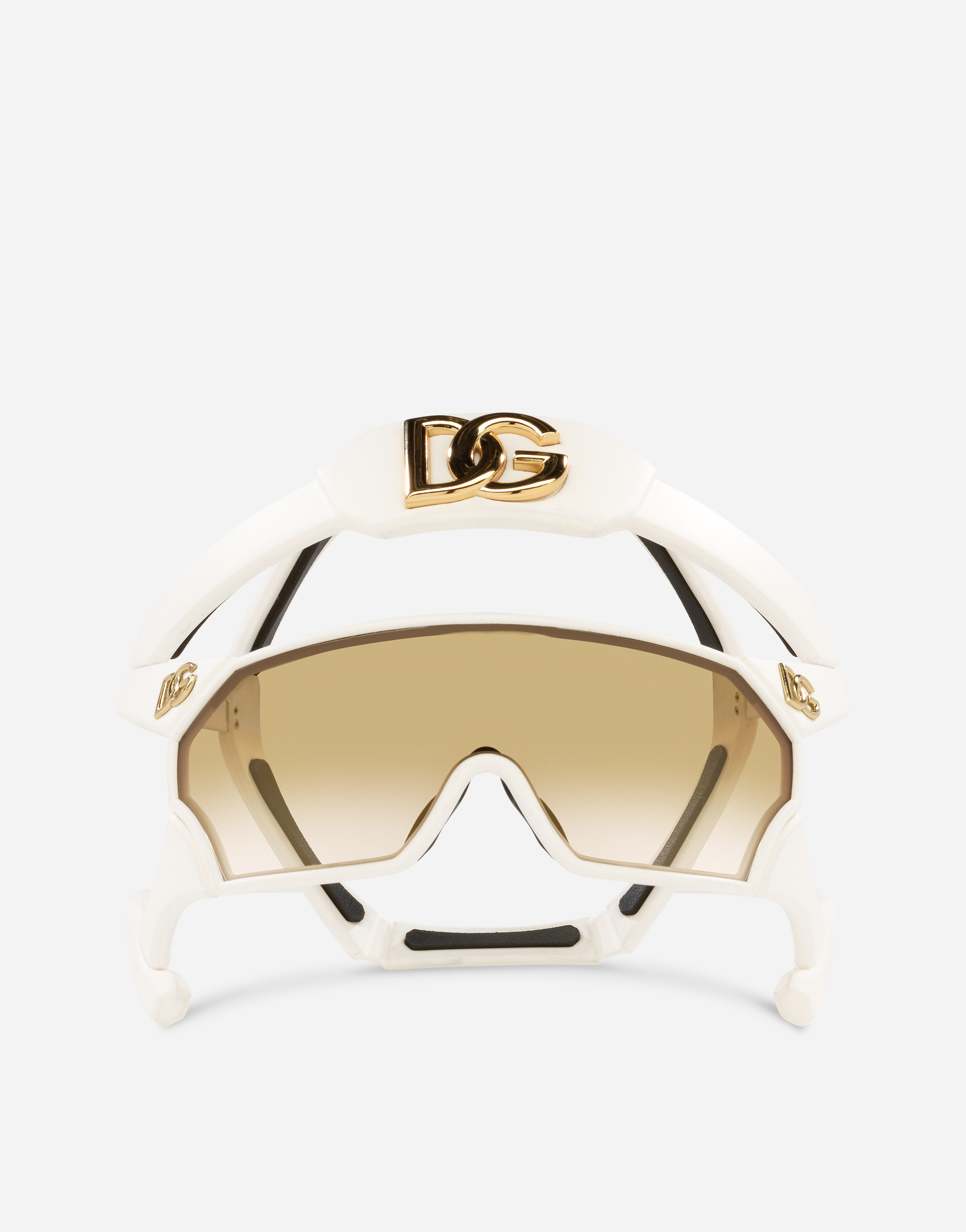 Next generation mask sunglasses in white
