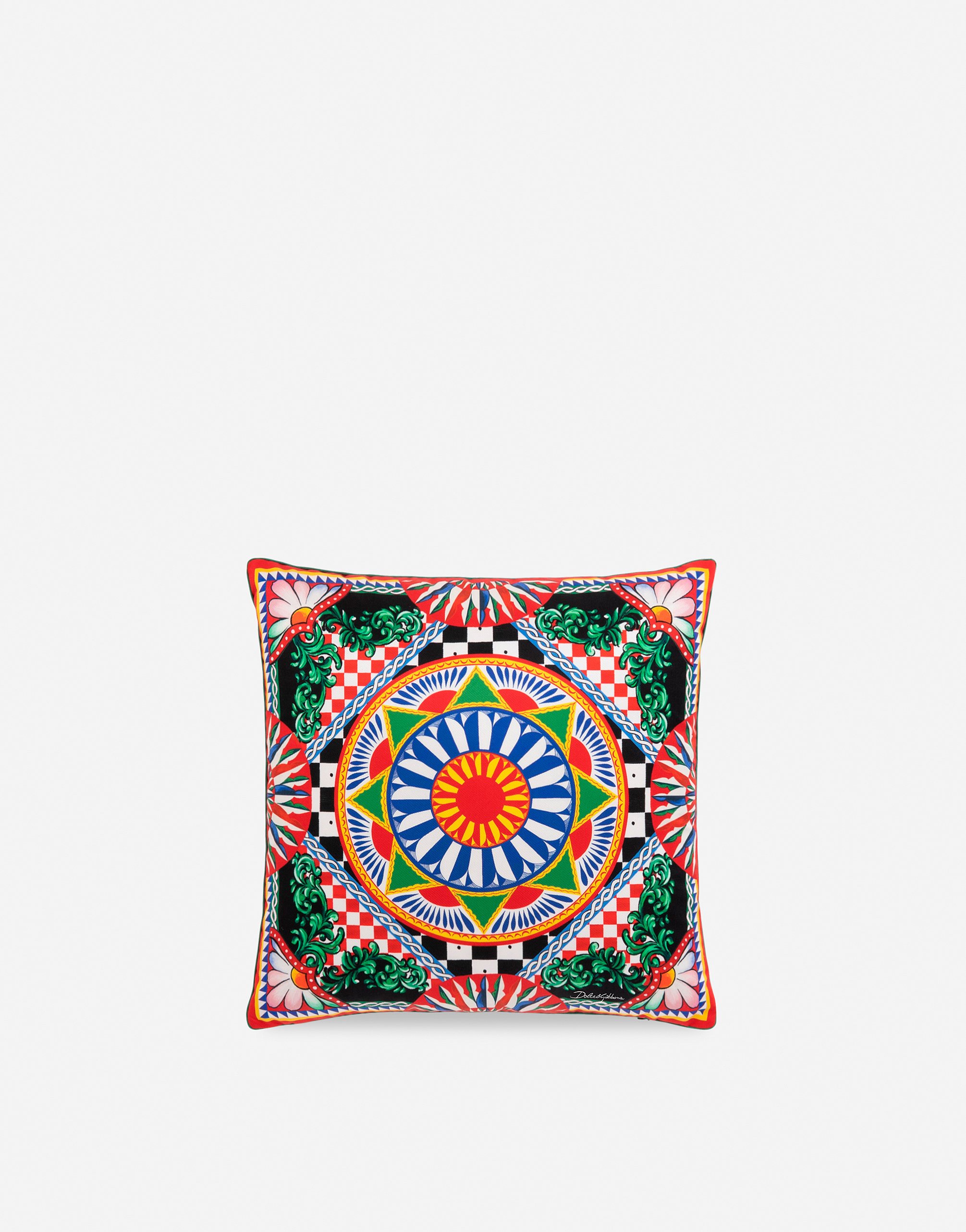 Silk Twill Cushion small in Multicolor