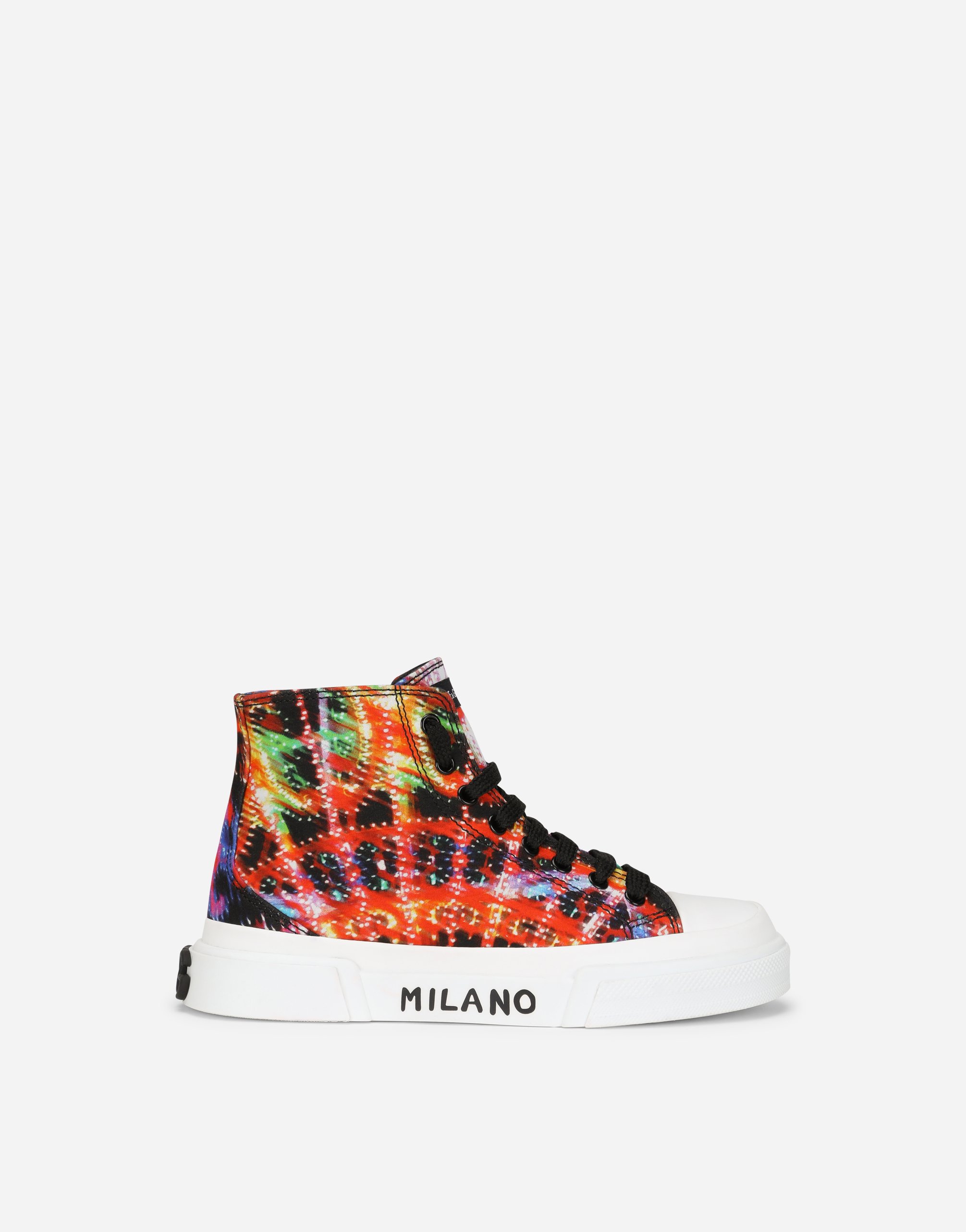 Portofino high-top sneakers with illumination print in Multicolor