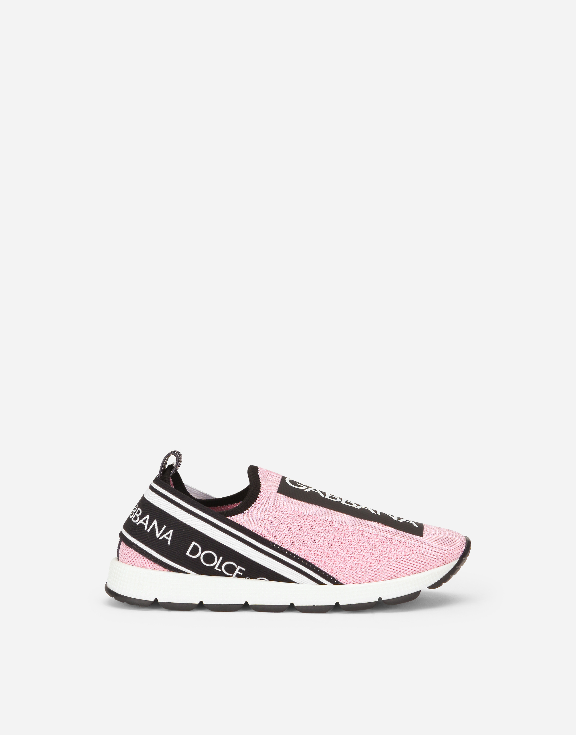 Sorrento slip-on sneakers with logo tape in Pink