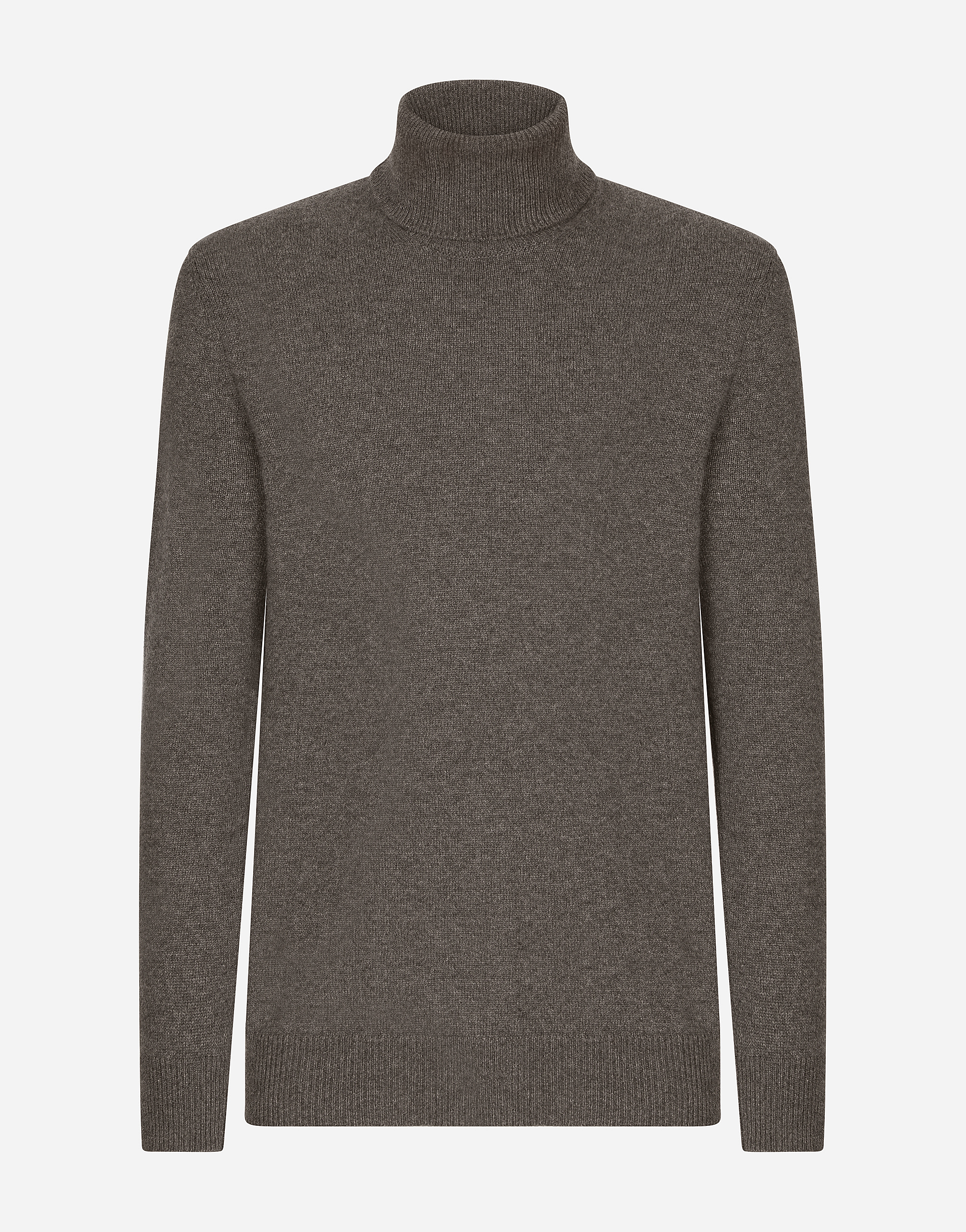 Cashmere turtle-neck sweater in Grey